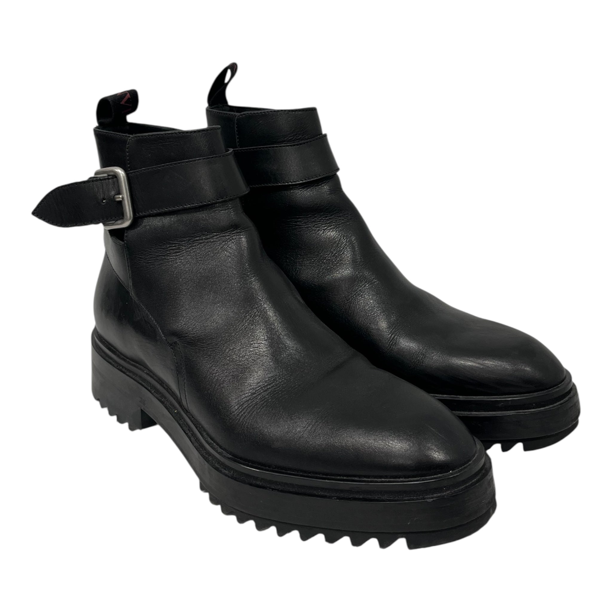 LANVIN/Biker Boots/Leather/BLK/ view 1