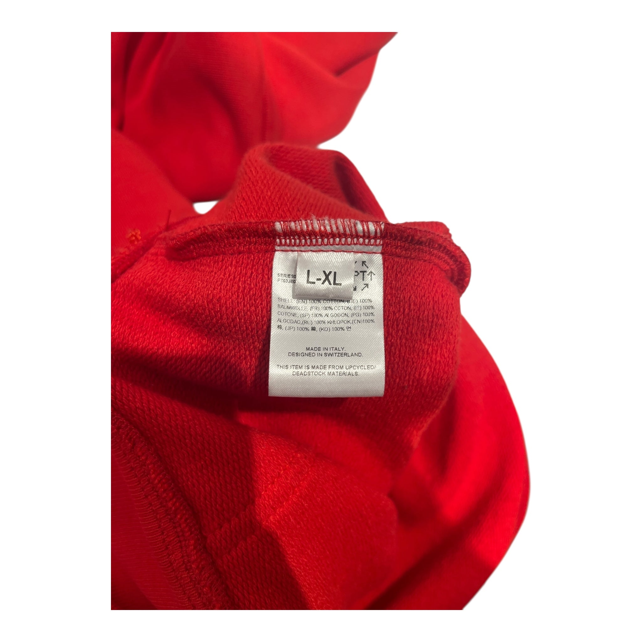 PROTOTYPE/Hoodie/XL/Cotton/RED/ view 3