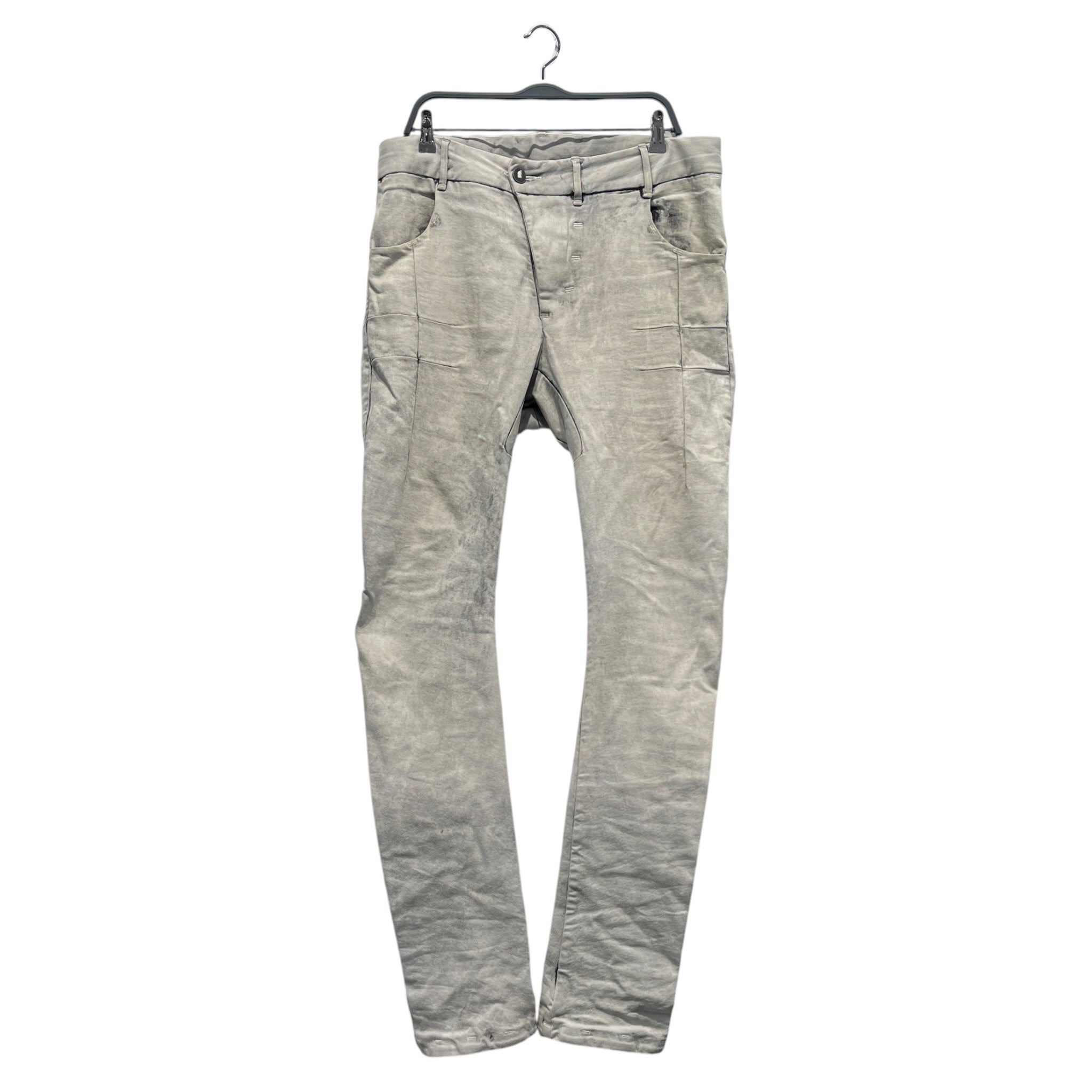 11 By Boris Bidjan Saberi/Skinny Pants/XL/Denim/GRY/Button Fly/P13 TIGHT FIT BLEACH PUNK WASH view 1