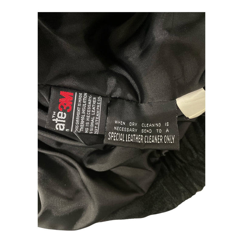 Thinsulate/Jacket/L/Suede/BLK/
