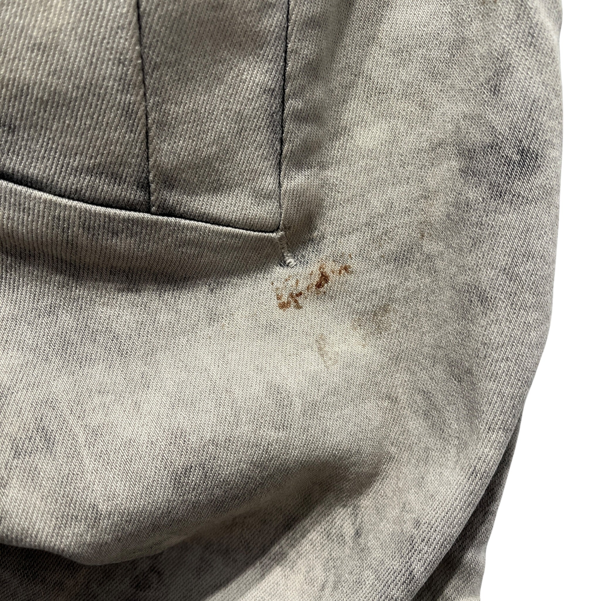 11 By Boris Bidjan Saberi/Skinny Pants/XL/Denim/GRY/Button Fly/P13 TIGHT FIT BLEACH PUNK WASH view 6