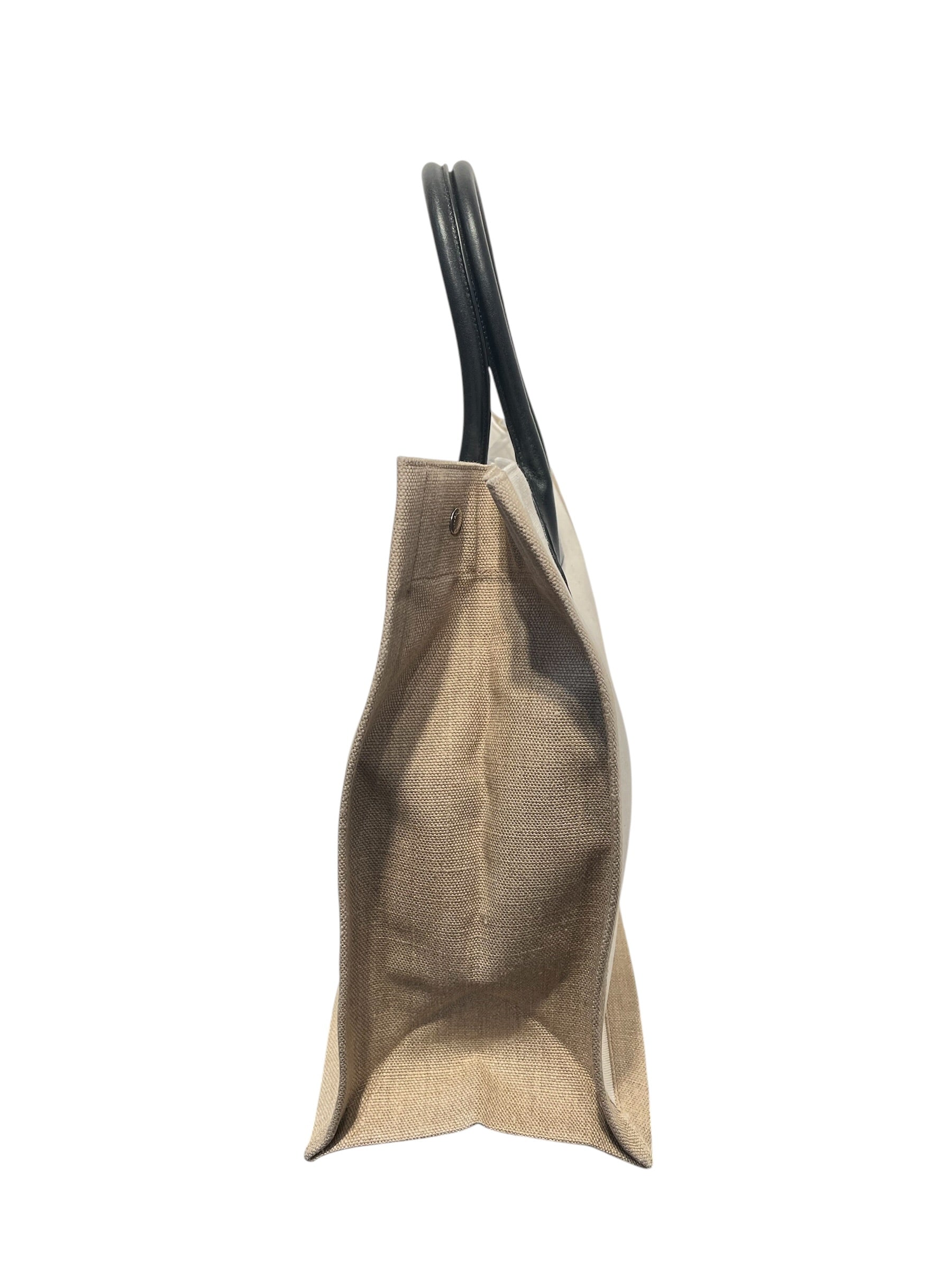 SAINT LAURENT/Tote Bag/Graphic/Cotton/BEG/alm4599290 1121 view 2