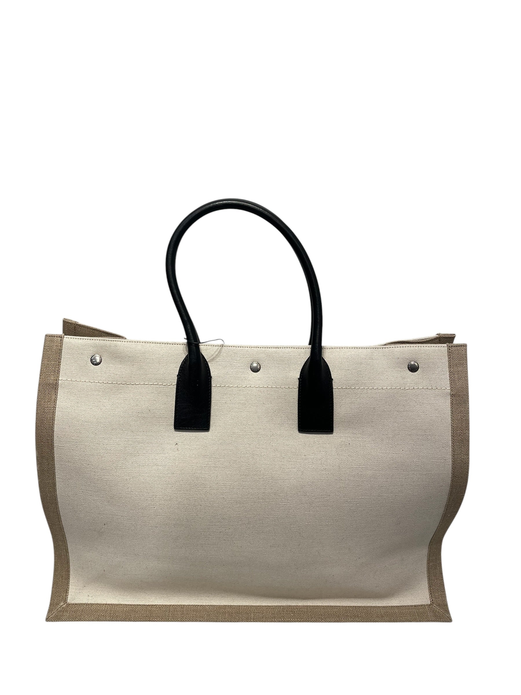 SAINT LAURENT/Tote Bag/Graphic/Cotton/BEG/alm4599290 1121 view 3