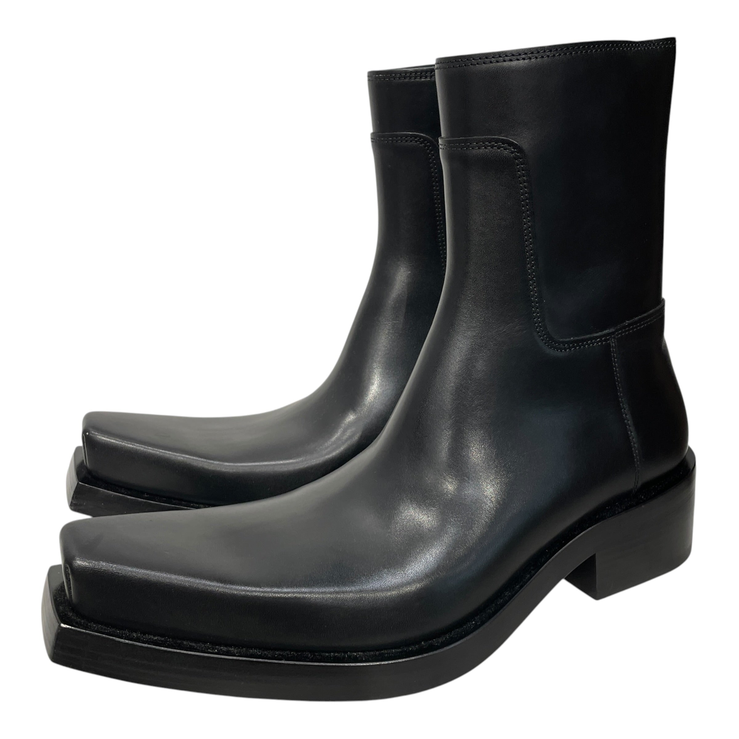 BALENCIAGA/Boots/EU 43/Leather/BLK/ view 1
