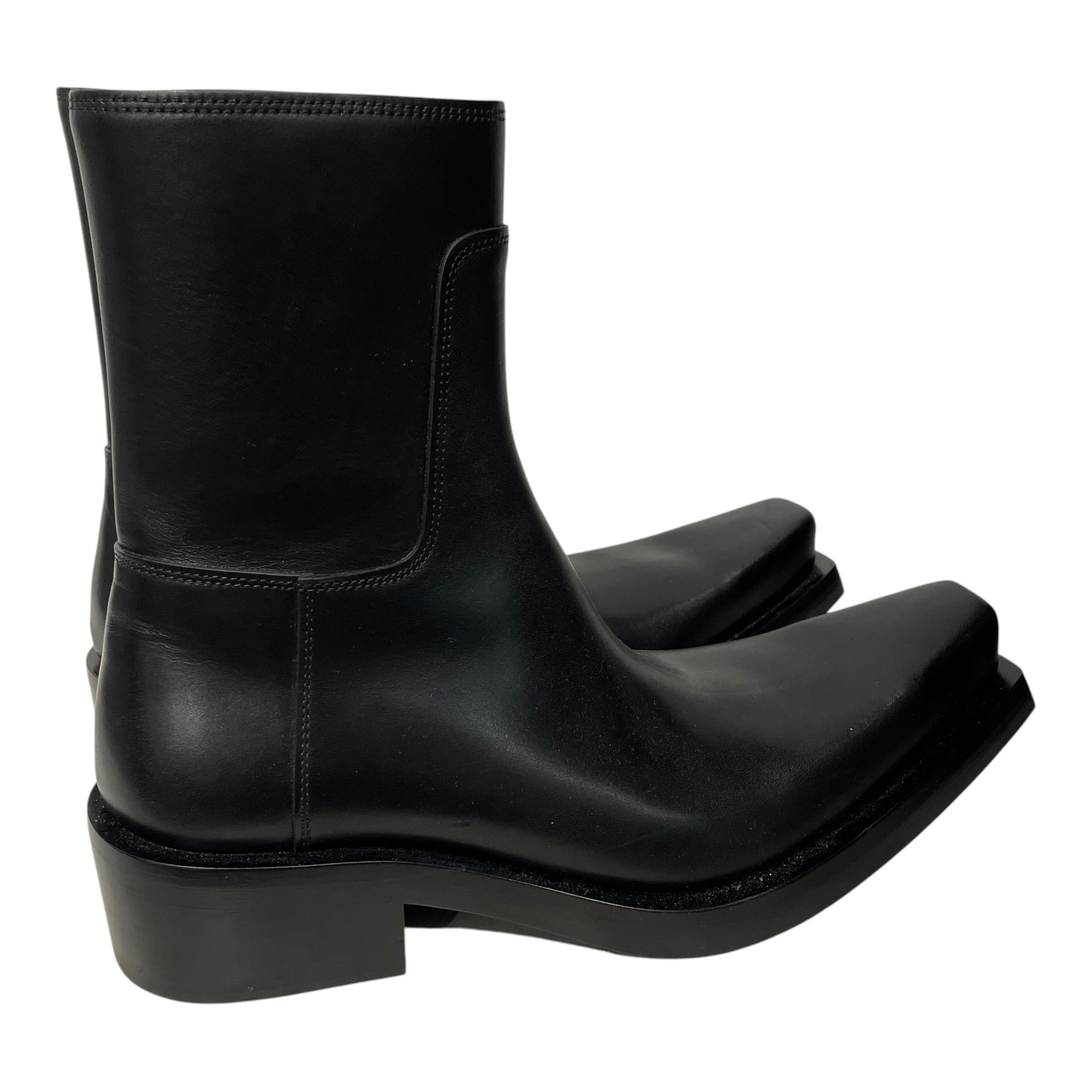 BALENCIAGA/Boots/EU 43/Leather/BLK/ view 2