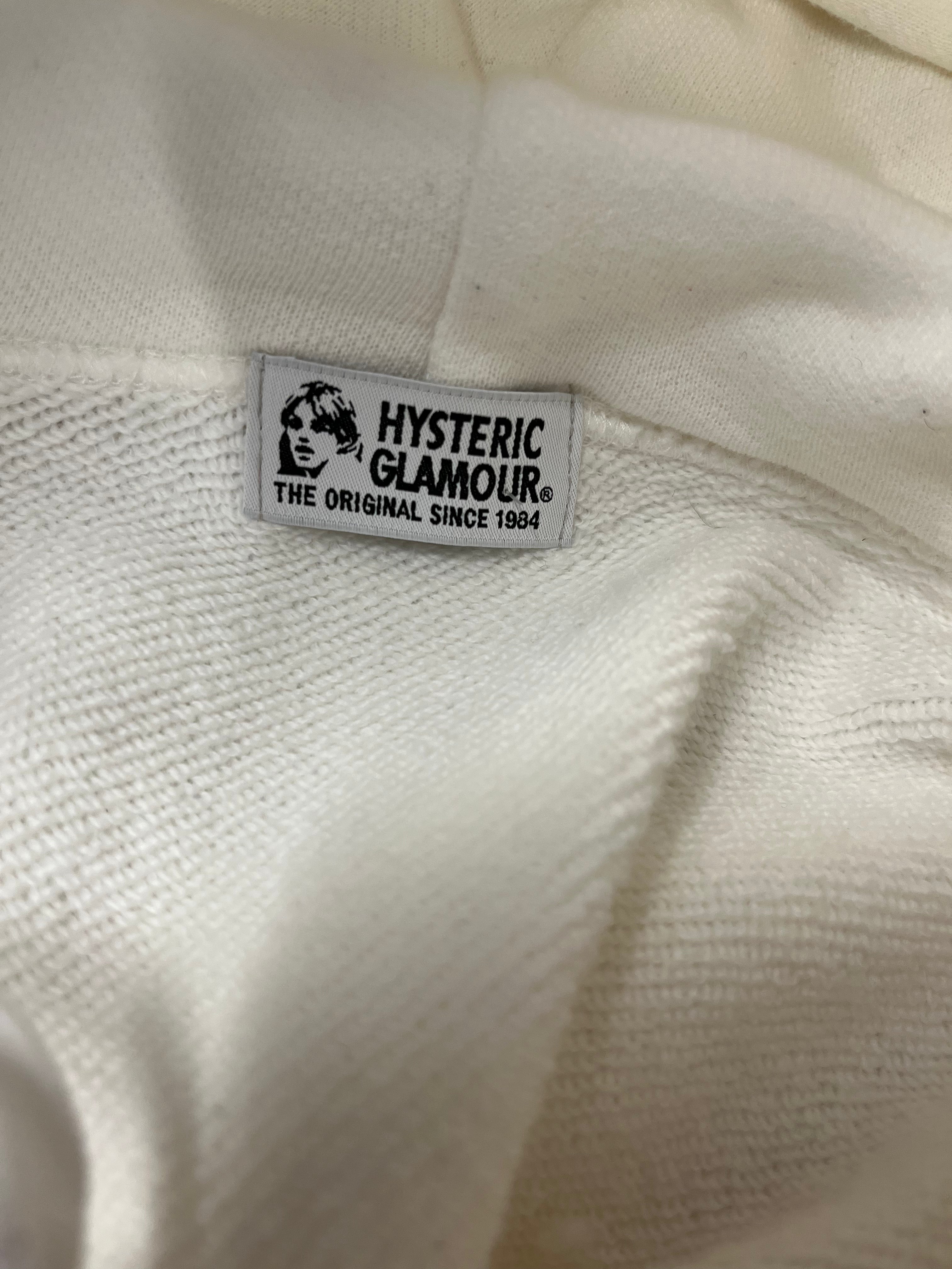 HYSTERIC GLAMOUR/Hoodie[PO]/FREE/White/Cotton/Graphic/ view 3