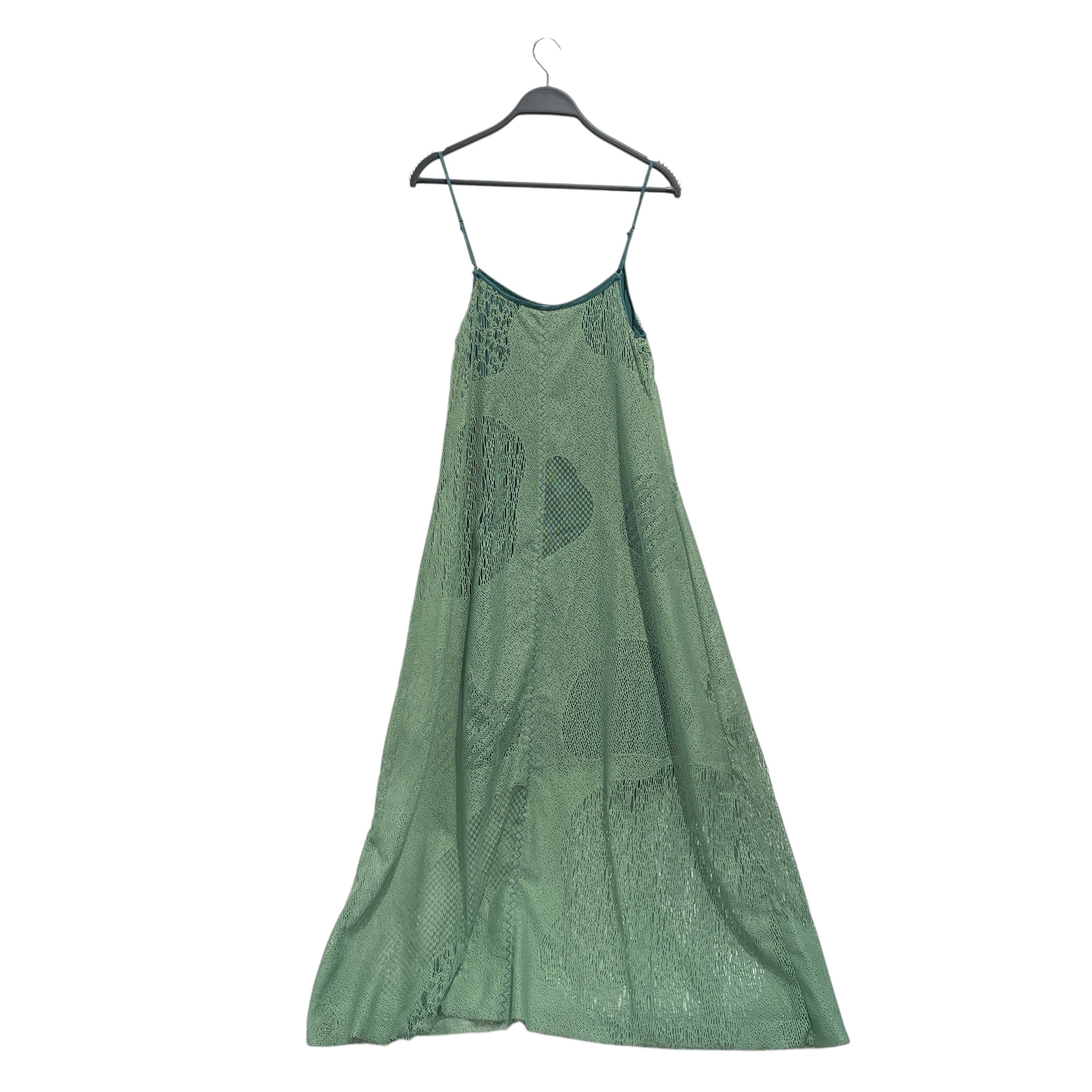 Brain Dead/Camisole Dress/S/Polyester/GRN/ENGINEERED CLOUD MESH SLIP view 2
