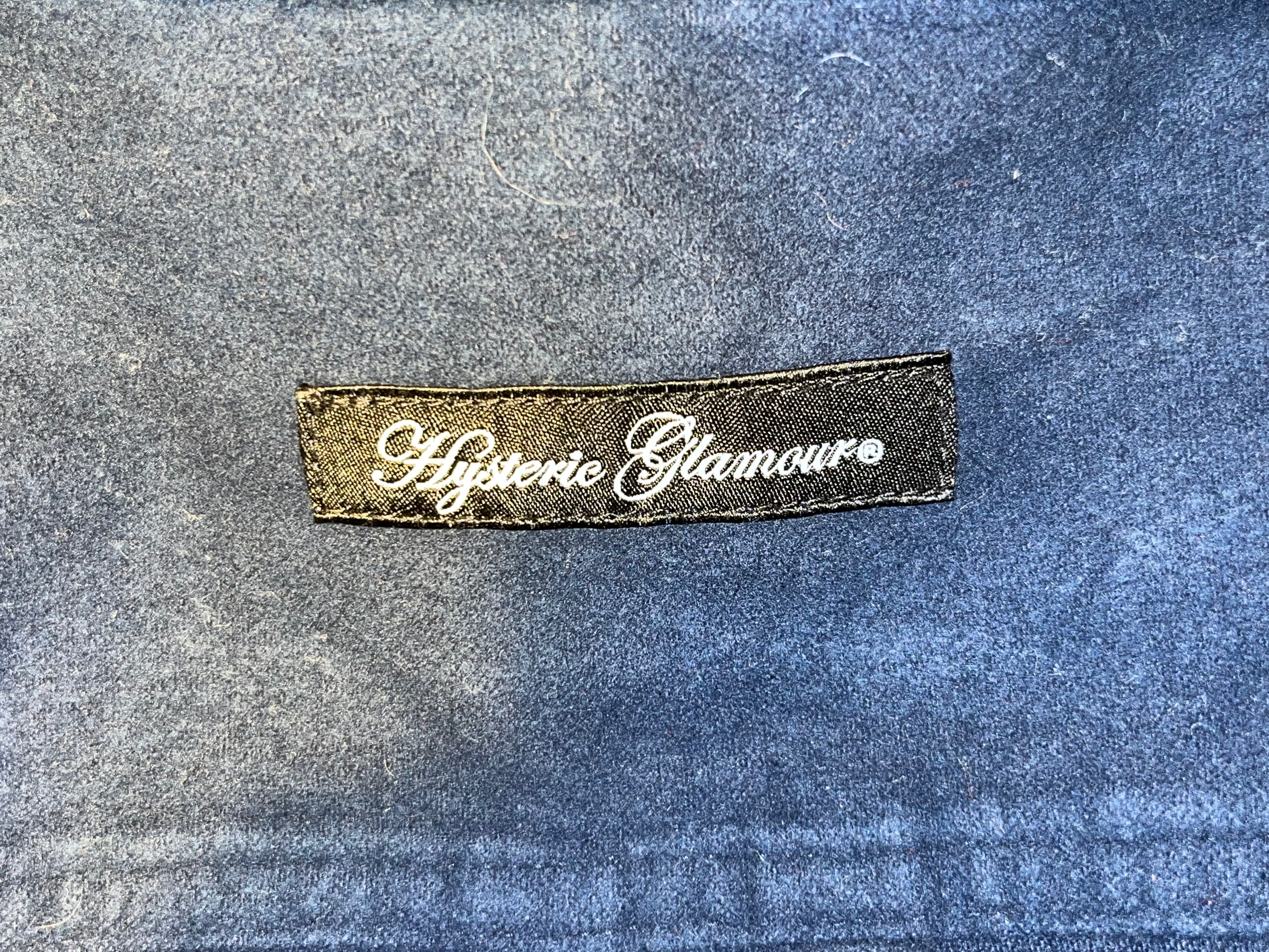 HYSTERIC GLAMOUR/Zip Up Hoodie/Cotton/BLU/ view 4