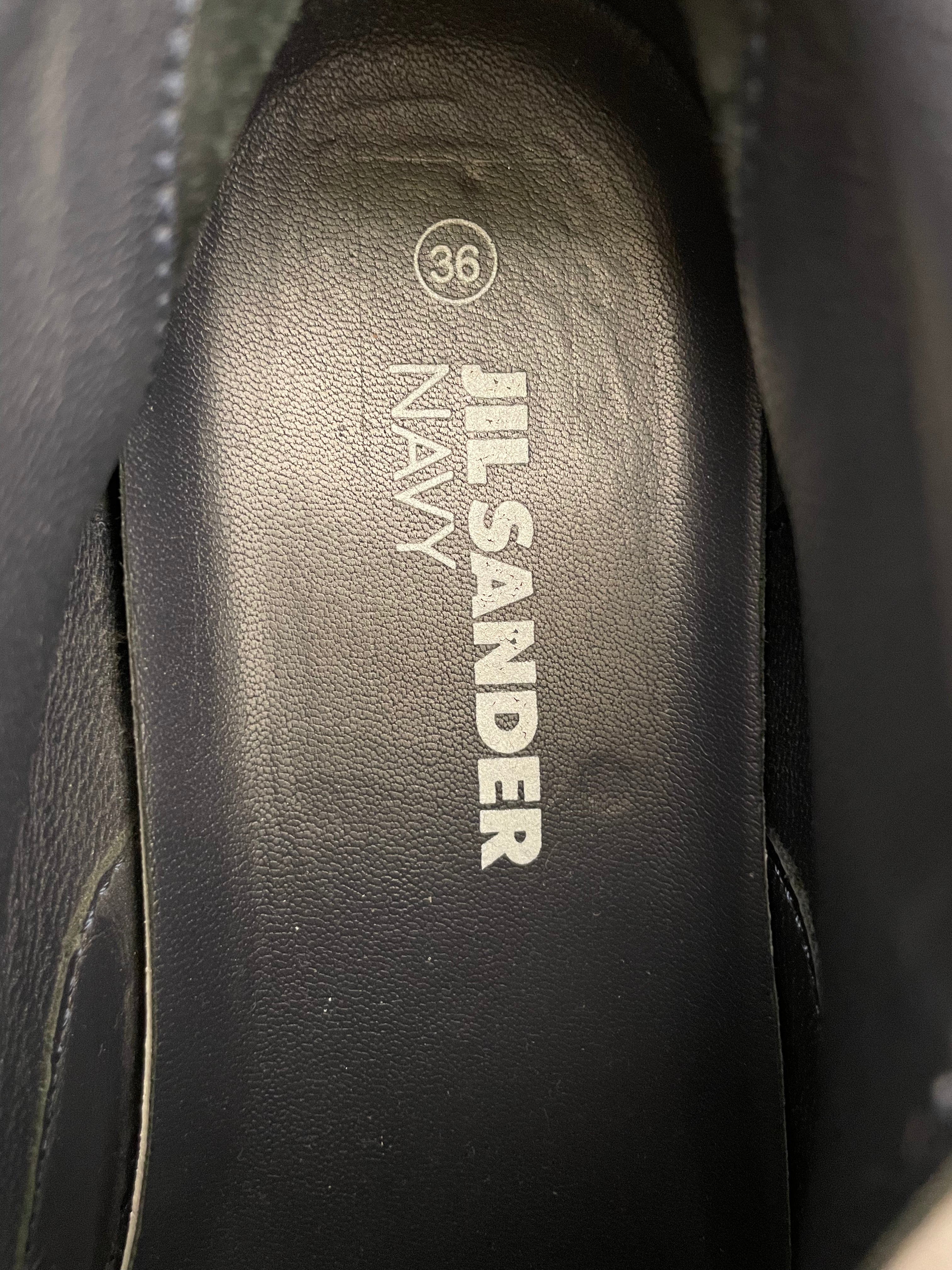 JIL SANDER///Hi-Sneakers/US 6/Plain/Faux Leather/SLV//W [Designers] Essentials/ view 5
