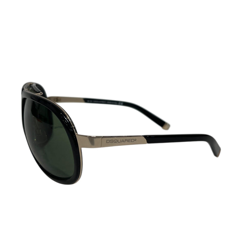 DSQUARED2/Sunglasses/Plastic/BLK/gold sides