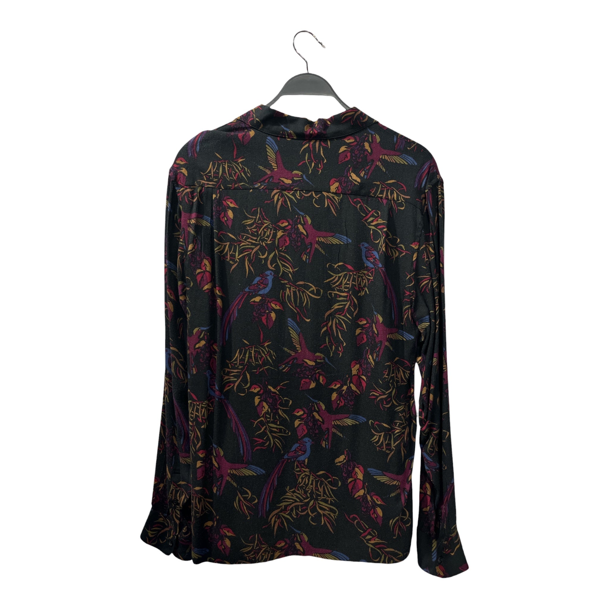 Supreme/LS Shirt/M/Cotton/BLK/All Over Print/MULT COLOR BIRDS view 2