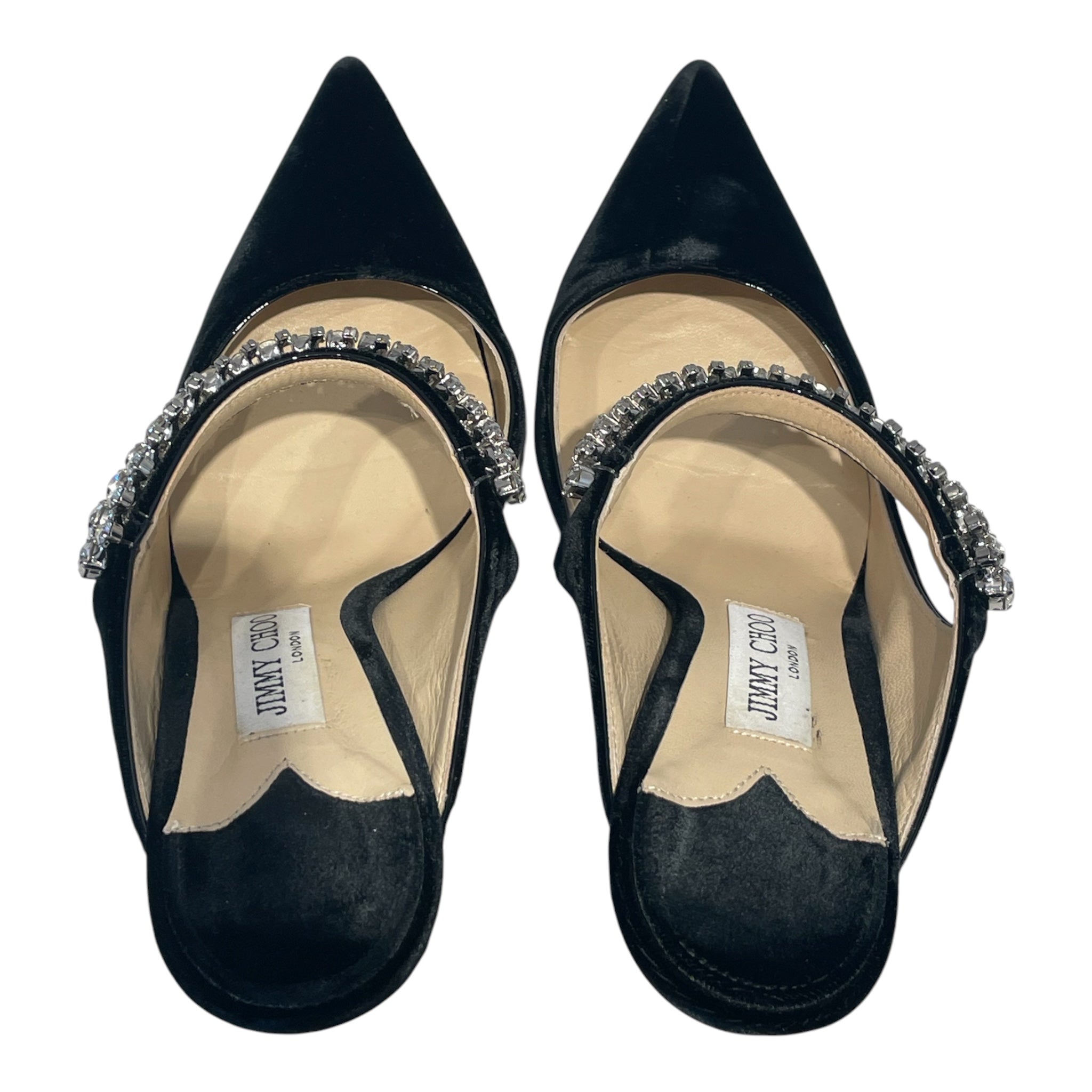 JIMMY CHOO/Heels/EU 39/BLK/Bing 100 Mule view 3