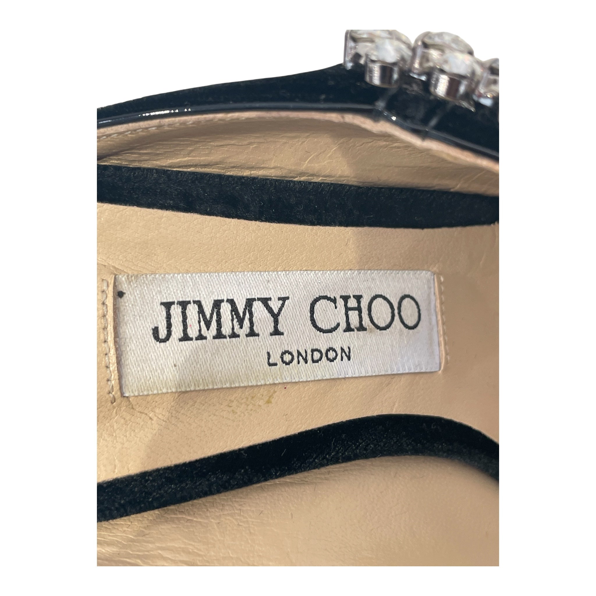 JIMMY CHOO/Heels/EU 39/BLK/Bing 100 Mule view 4