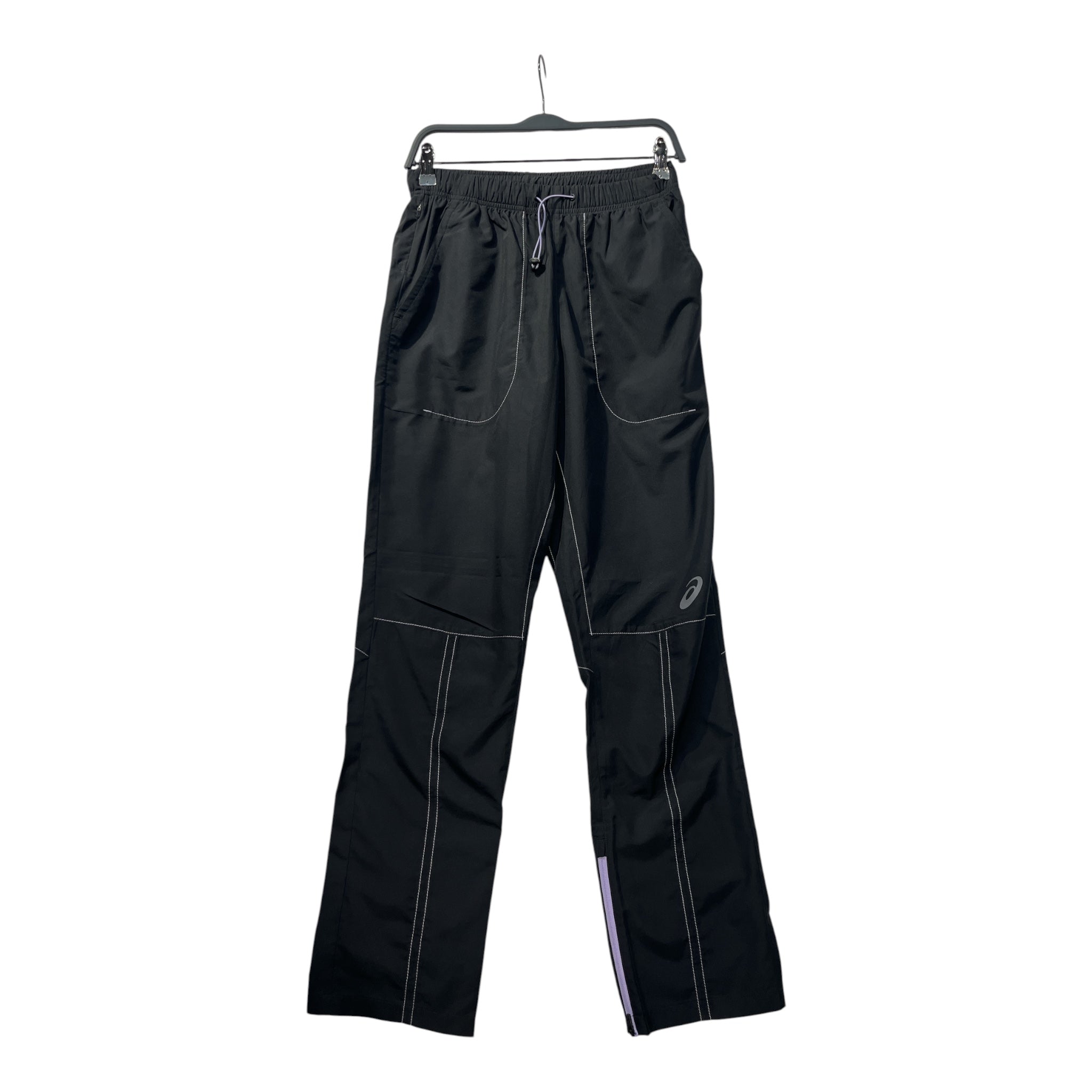 Kiko Kostadinov/ASICS/Pants/S/Polyester/BLK/Stripe/PRPL STRIPES - 00062019 view 1