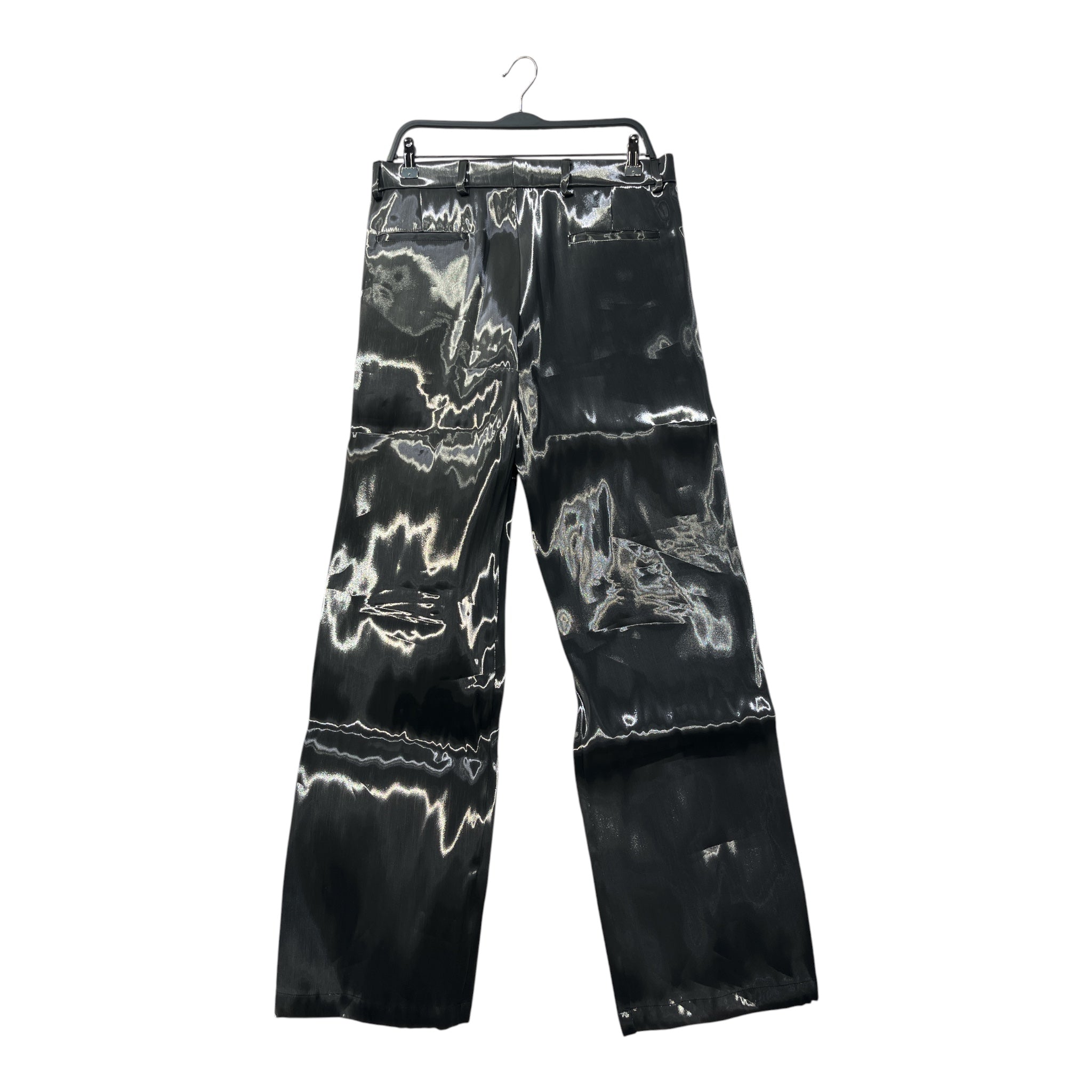 HELIOT EMIL/Straight Pants/34/Nylon/SLV/ view 2