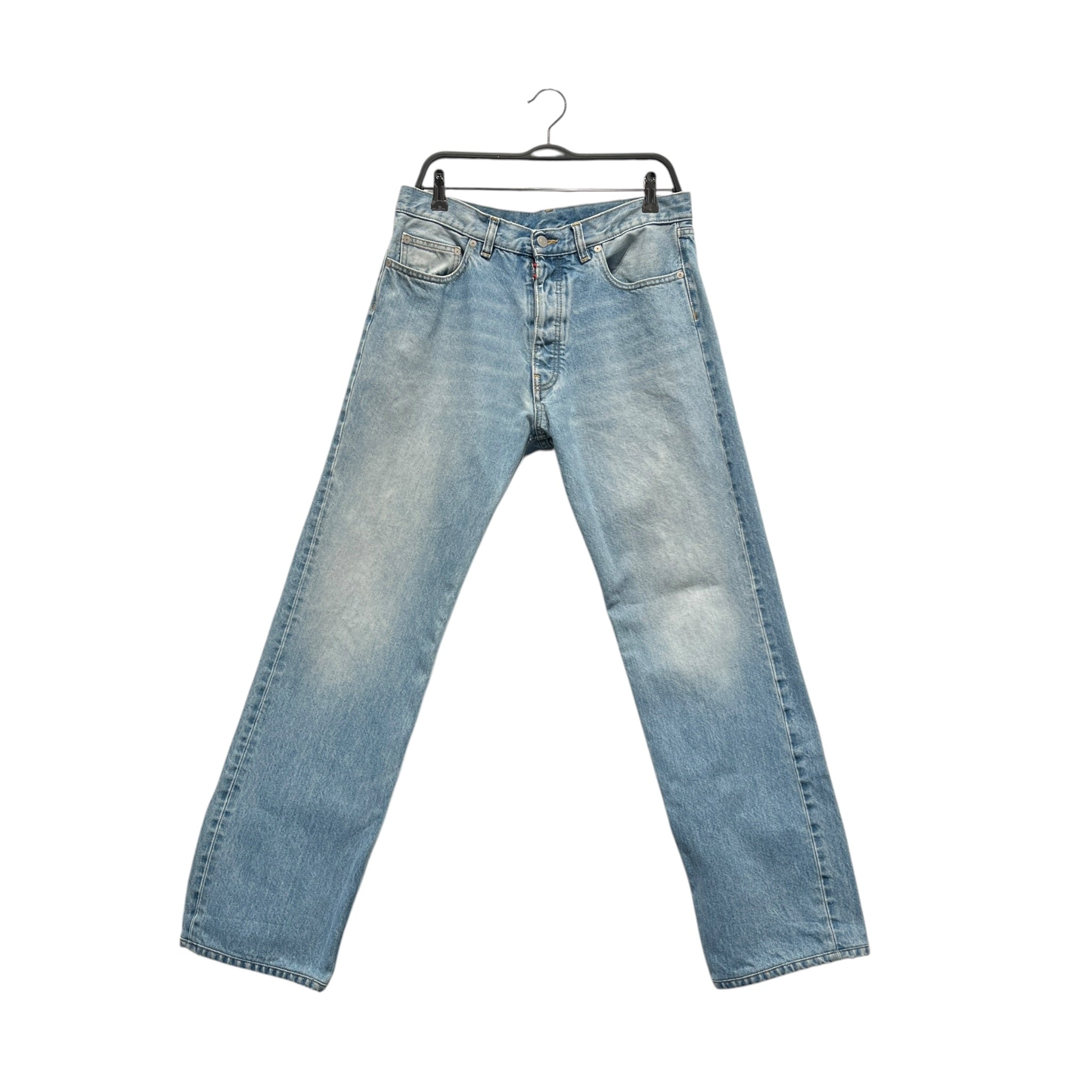 Maison Margiela/Pants/32/Denim/BLU/RED STITCH ON RISE view 1