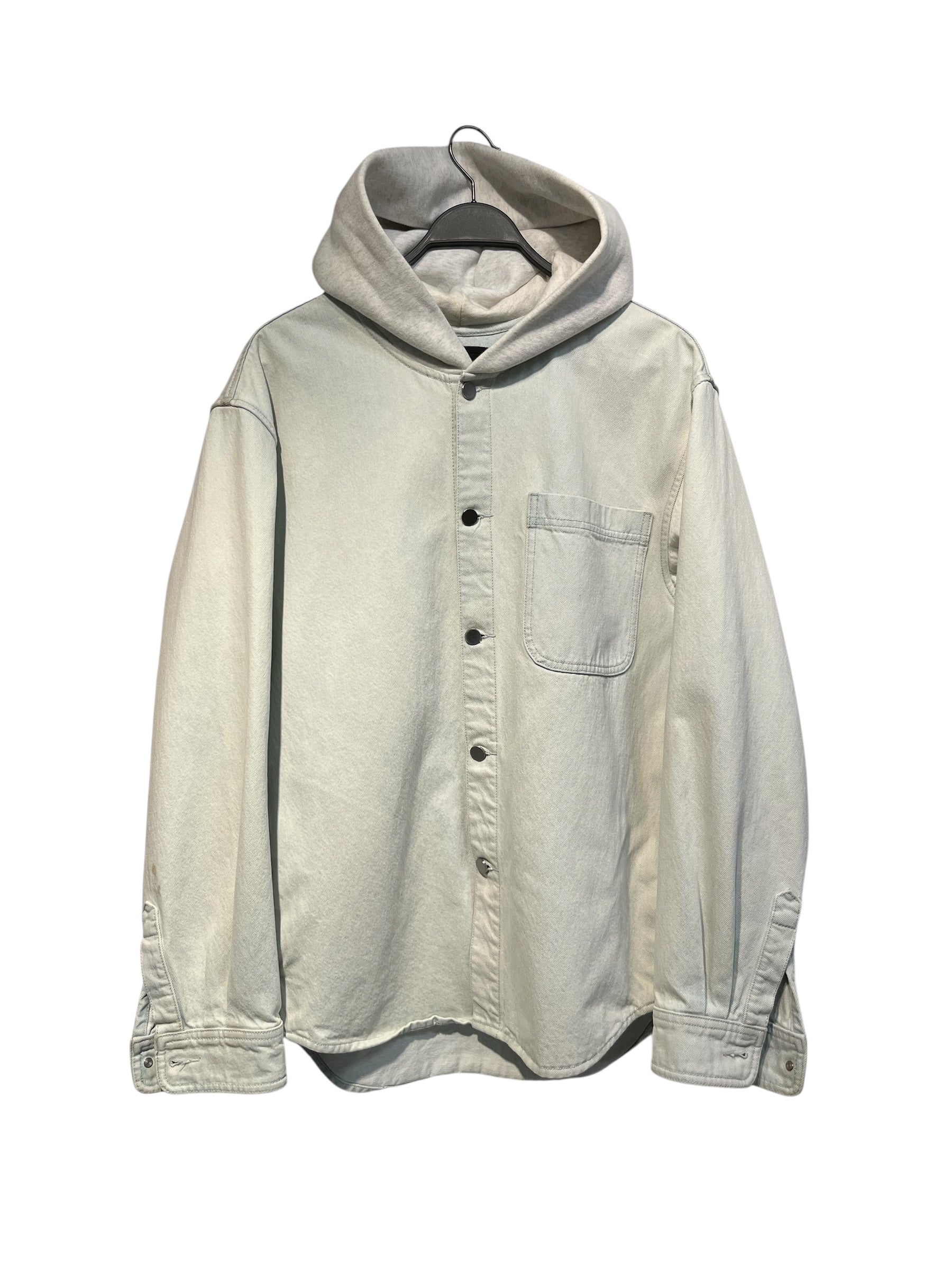 Alexander Wang/Hoodie/L/Denim/BLU/Oversize/ view 1