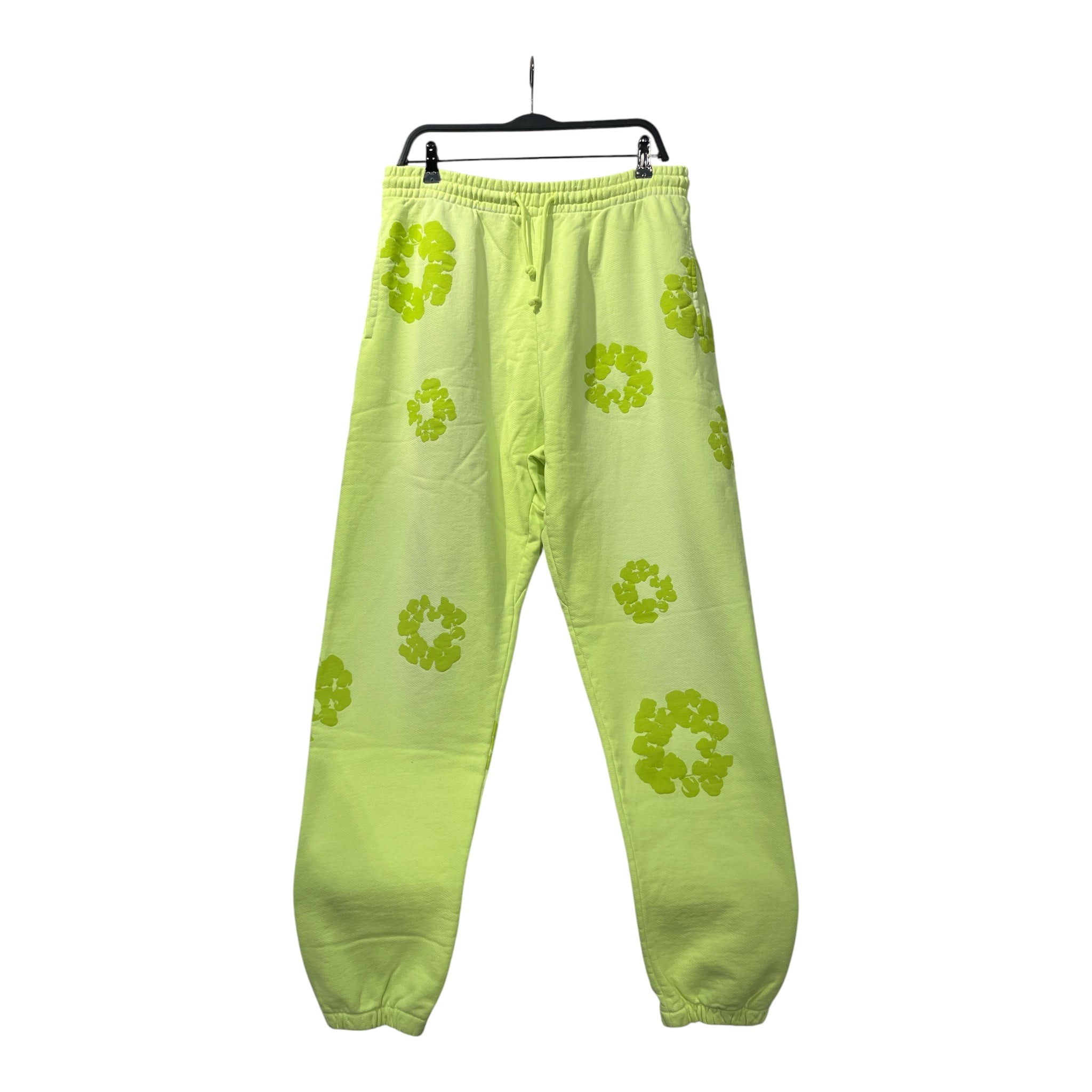 DENIM TEARS/Pants/L/Cotton/YEL/All Over Print/NEON view 1