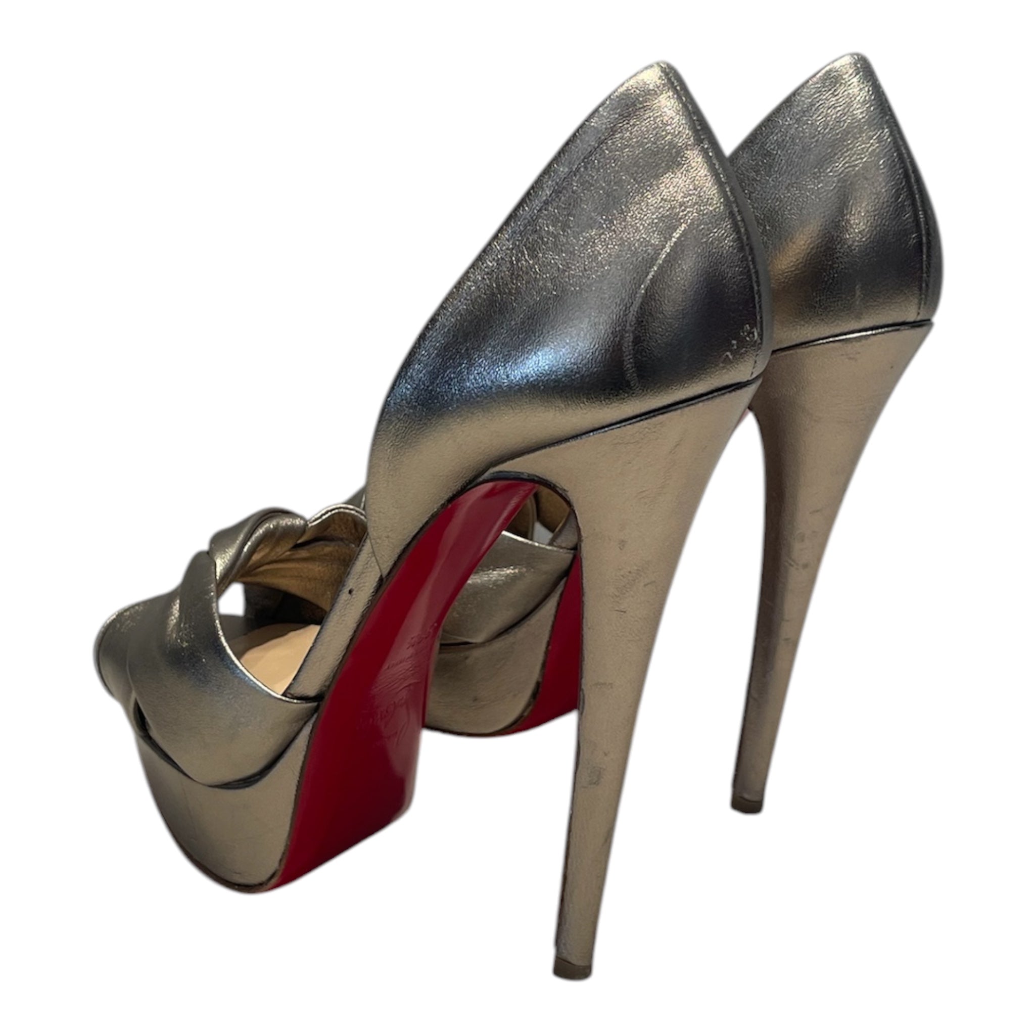 Christian Louboutin/Heels/EU 38.5/GLD/Volpi Nappa view 2