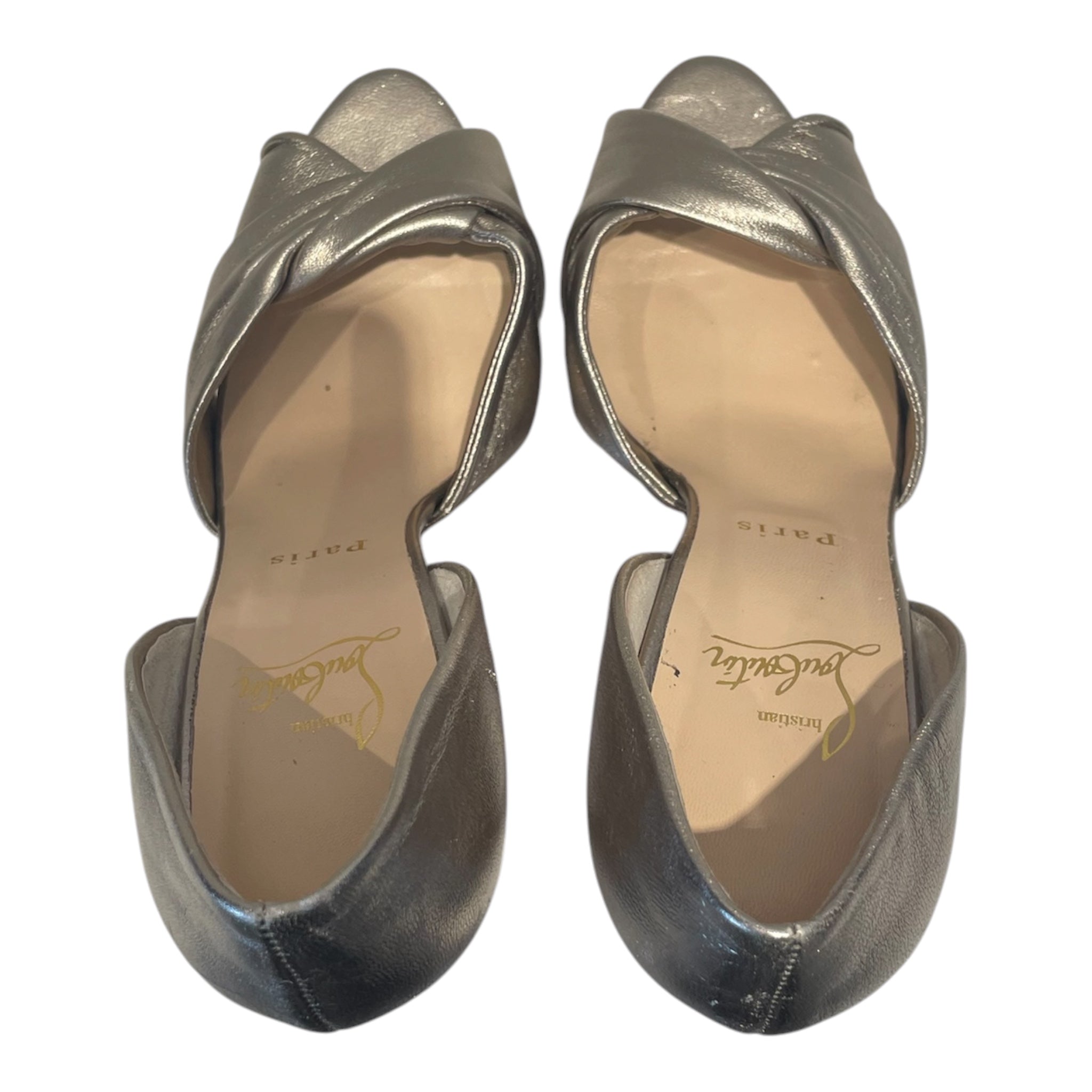 Christian Louboutin/Heels/EU 38.5/GLD/Volpi Nappa view 3