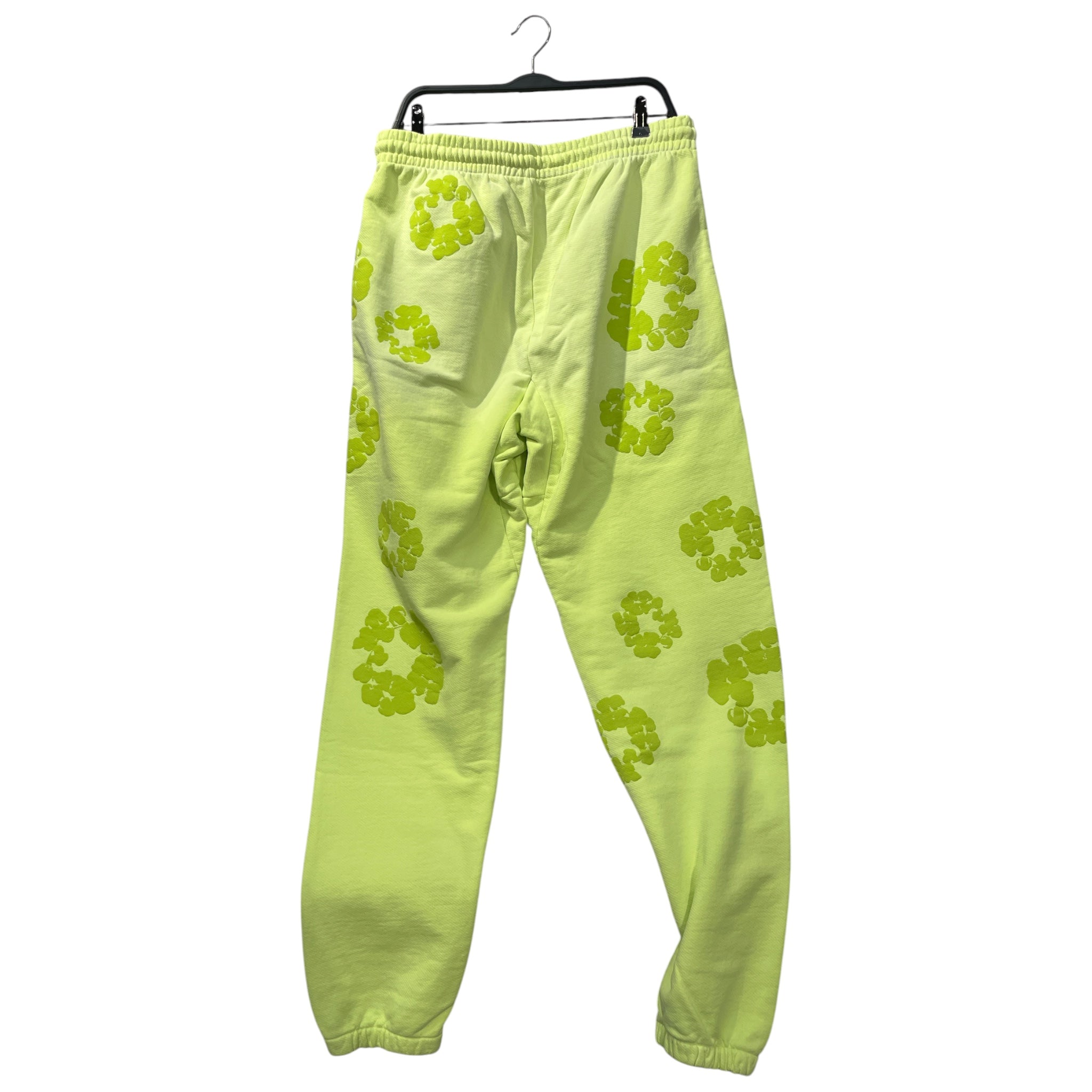DENIM TEARS/Pants/L/Cotton/YEL/All Over Print/NEON view 2