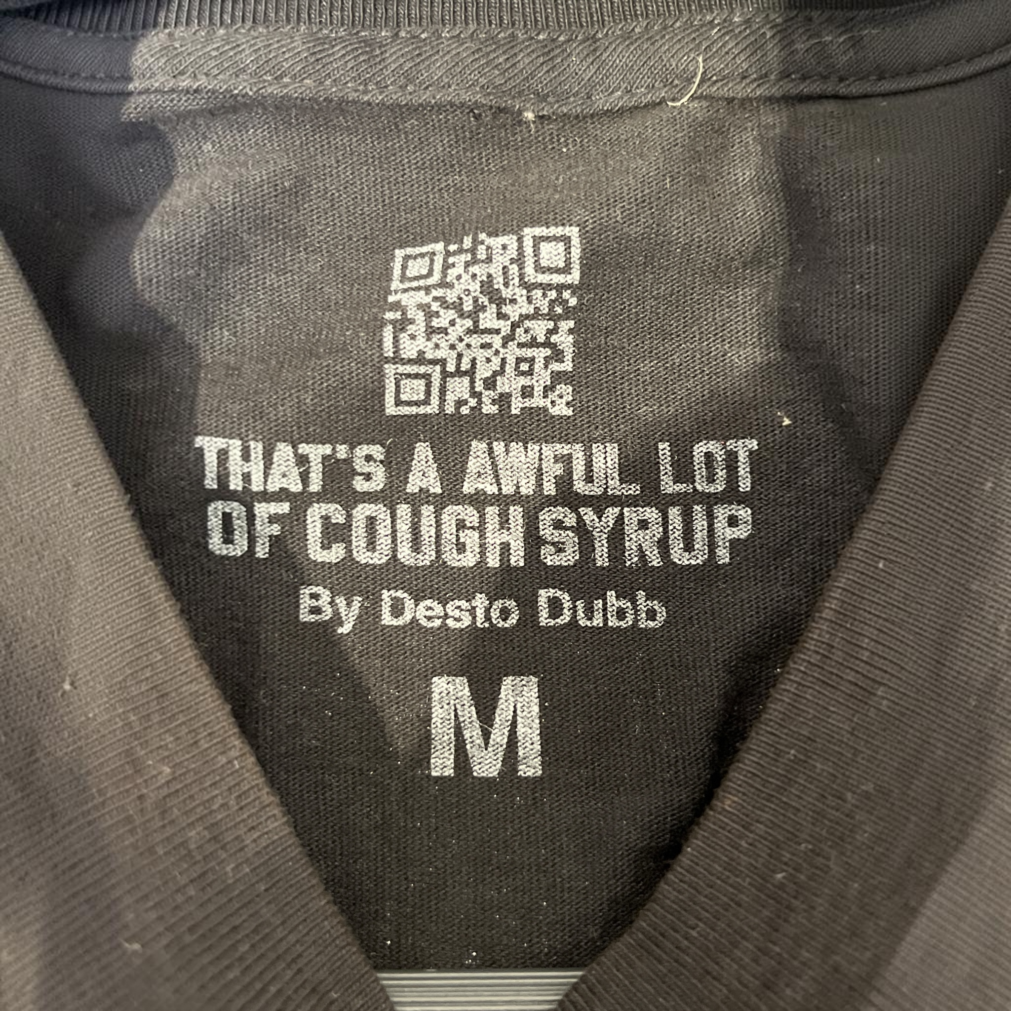 That's a Awful Lot of Cough Syrup/T-Shirt/M/BLK/ROLLING LOUD view 3