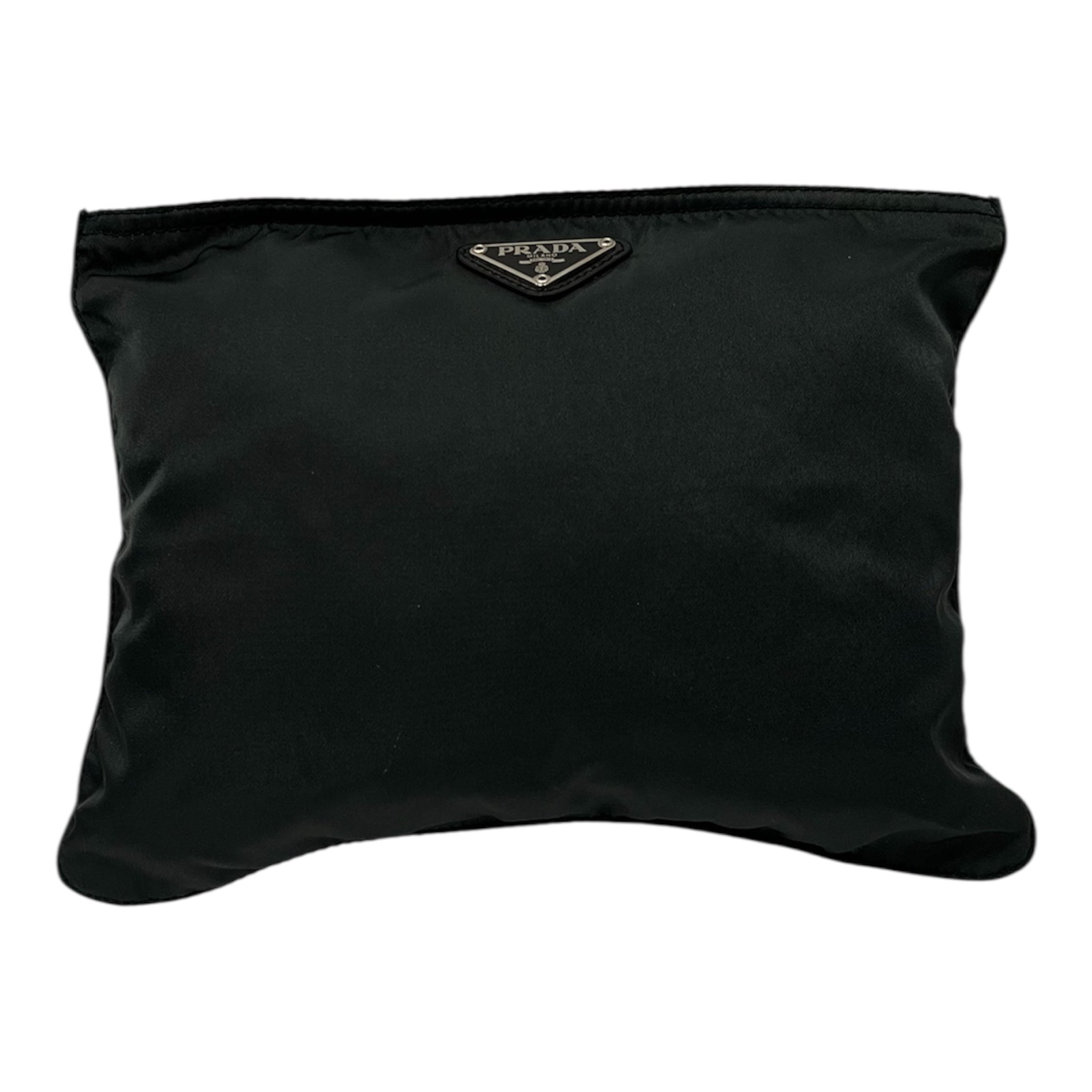 PRADA/Pouch/GRY/NYLON POUCH view 1