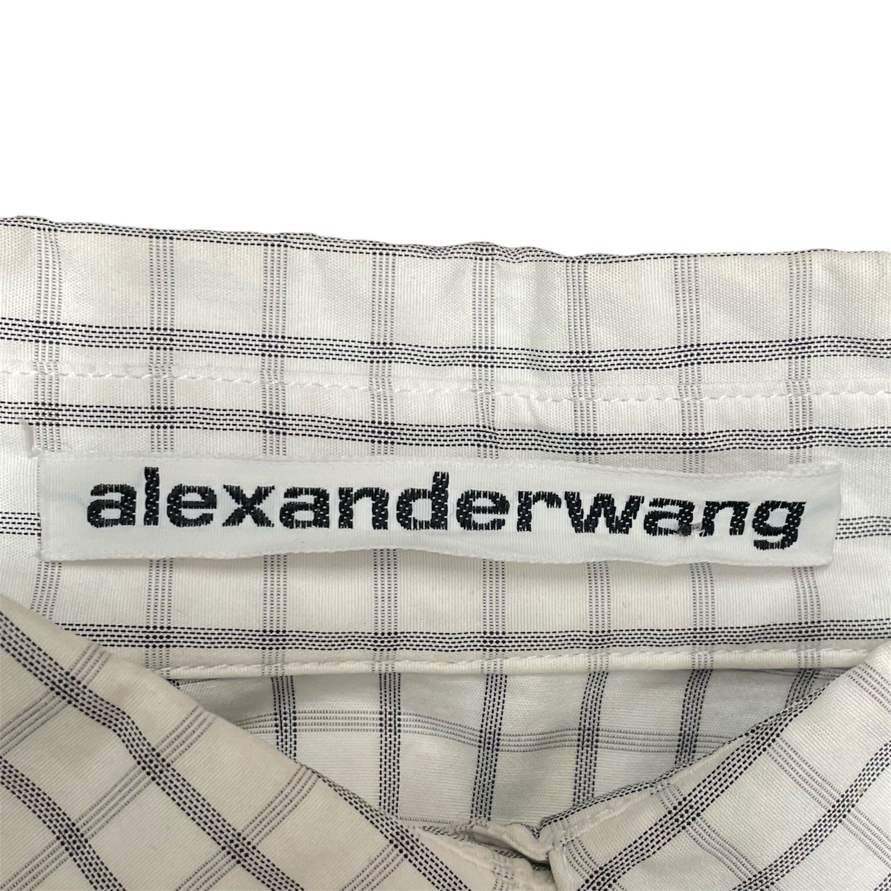 Alexander Wang/Dress/Polyester/BLK/RUNWAU 2020 BUTTDOWN SHIRTDRES view 3