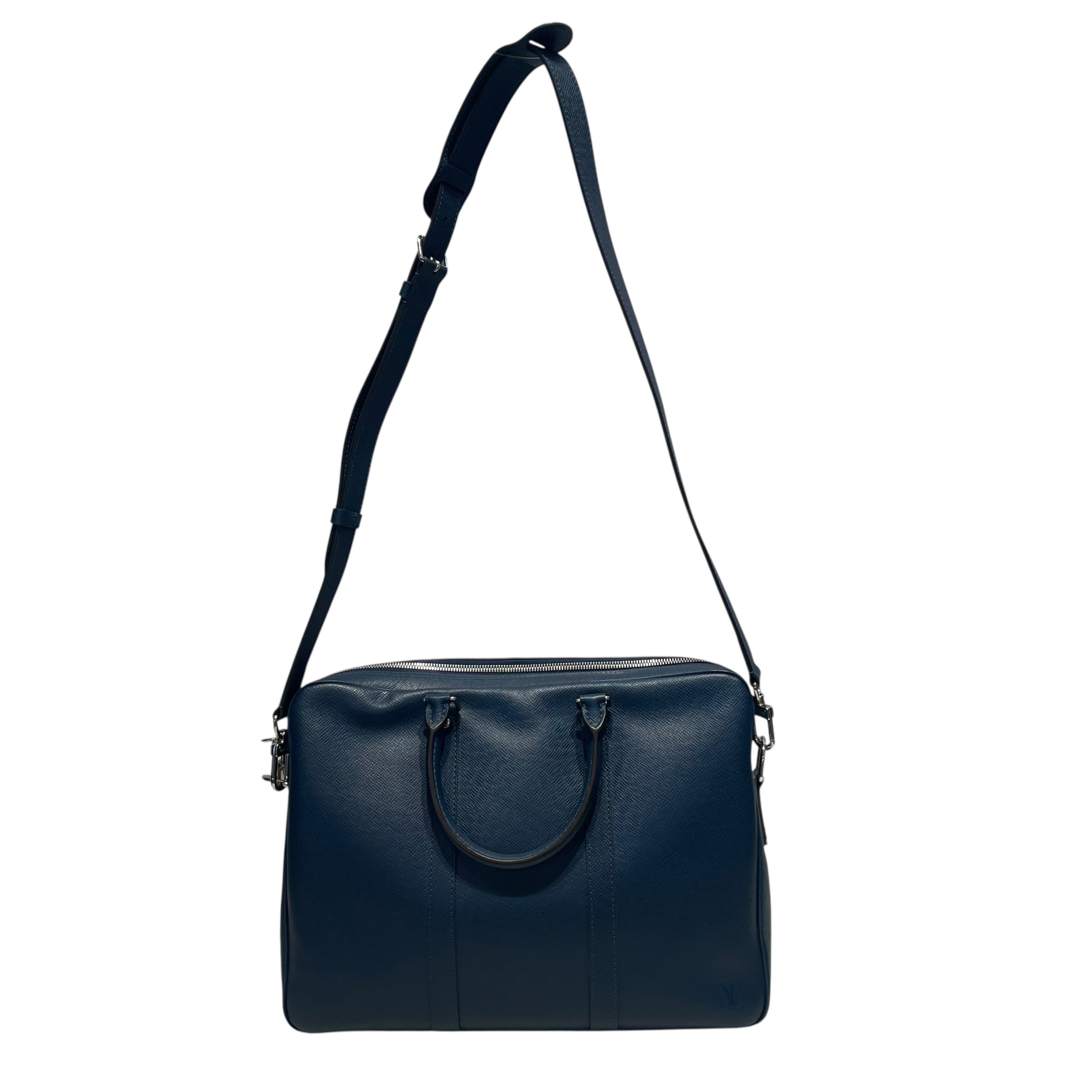 LOUIS VUITTON/Bag/Leather/NVY/portr documents fl4166 view 6
