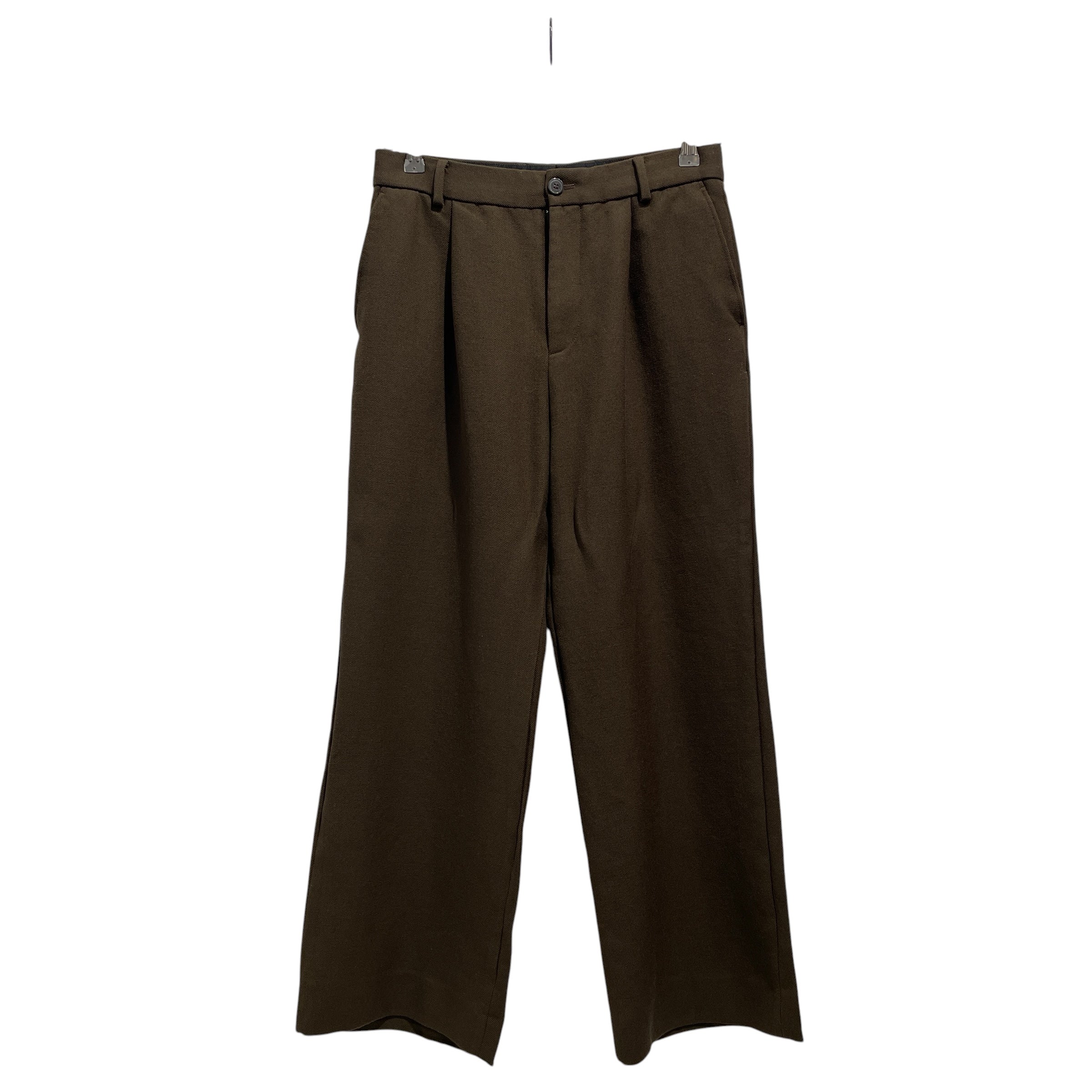 DRIES VAN NOTEN/Pants/46/Wool/BRW/WOOL TROUSERS view 1