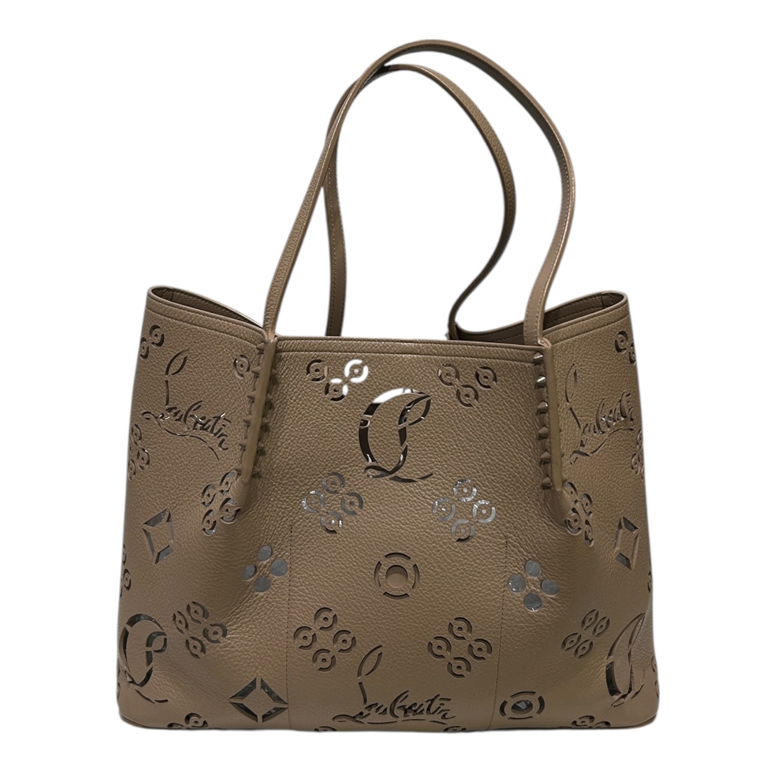 Christian Louboutin/Bag/BEG/STUDDED CUTOUT TOTE view 2