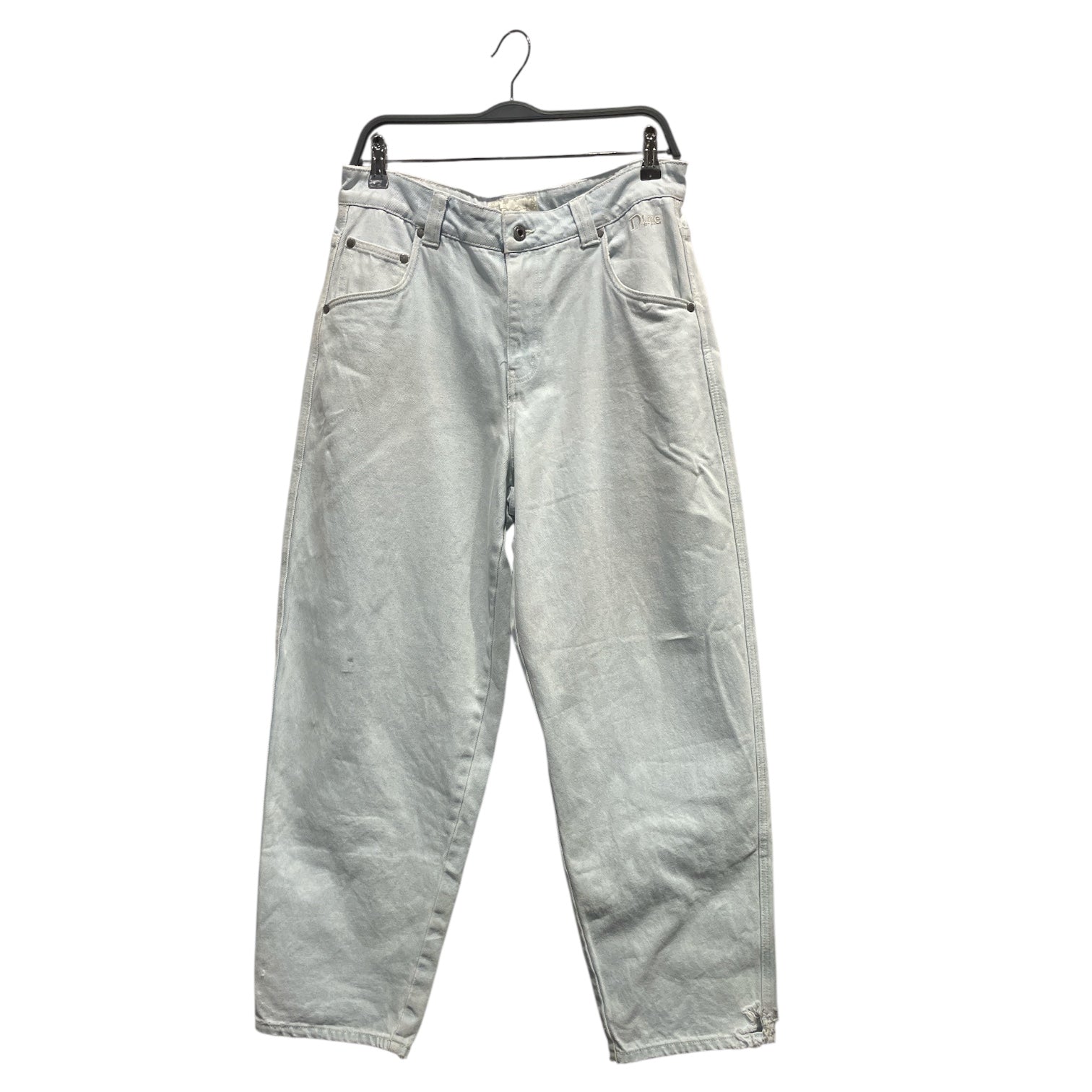 Dime/Straight Pants/32/Denim/BLU/Light wash baggy skate denim view 1