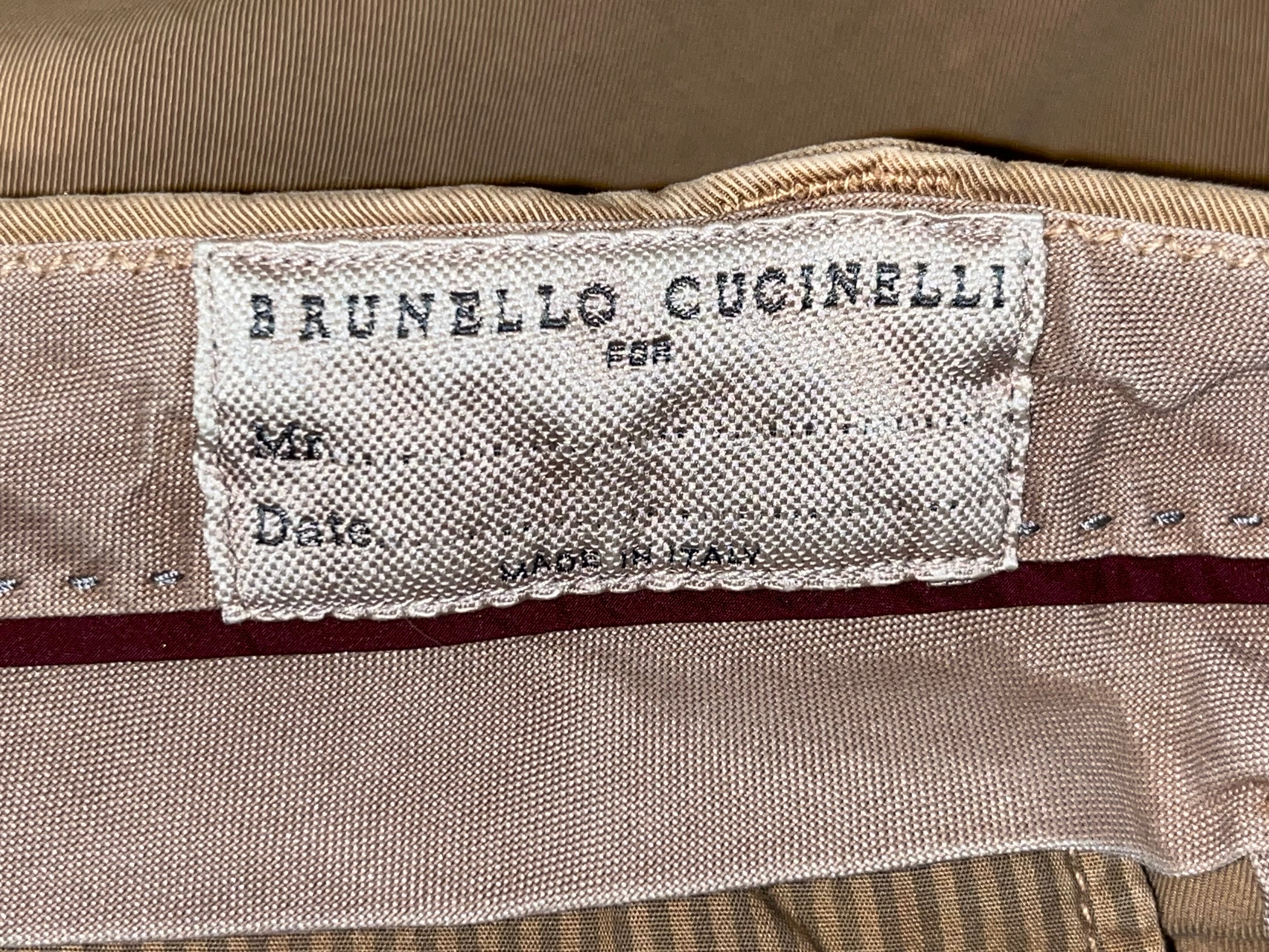 BRUNELLO CUCINELLI/Cargo Pants/50/Cotton/BEG/ view 3