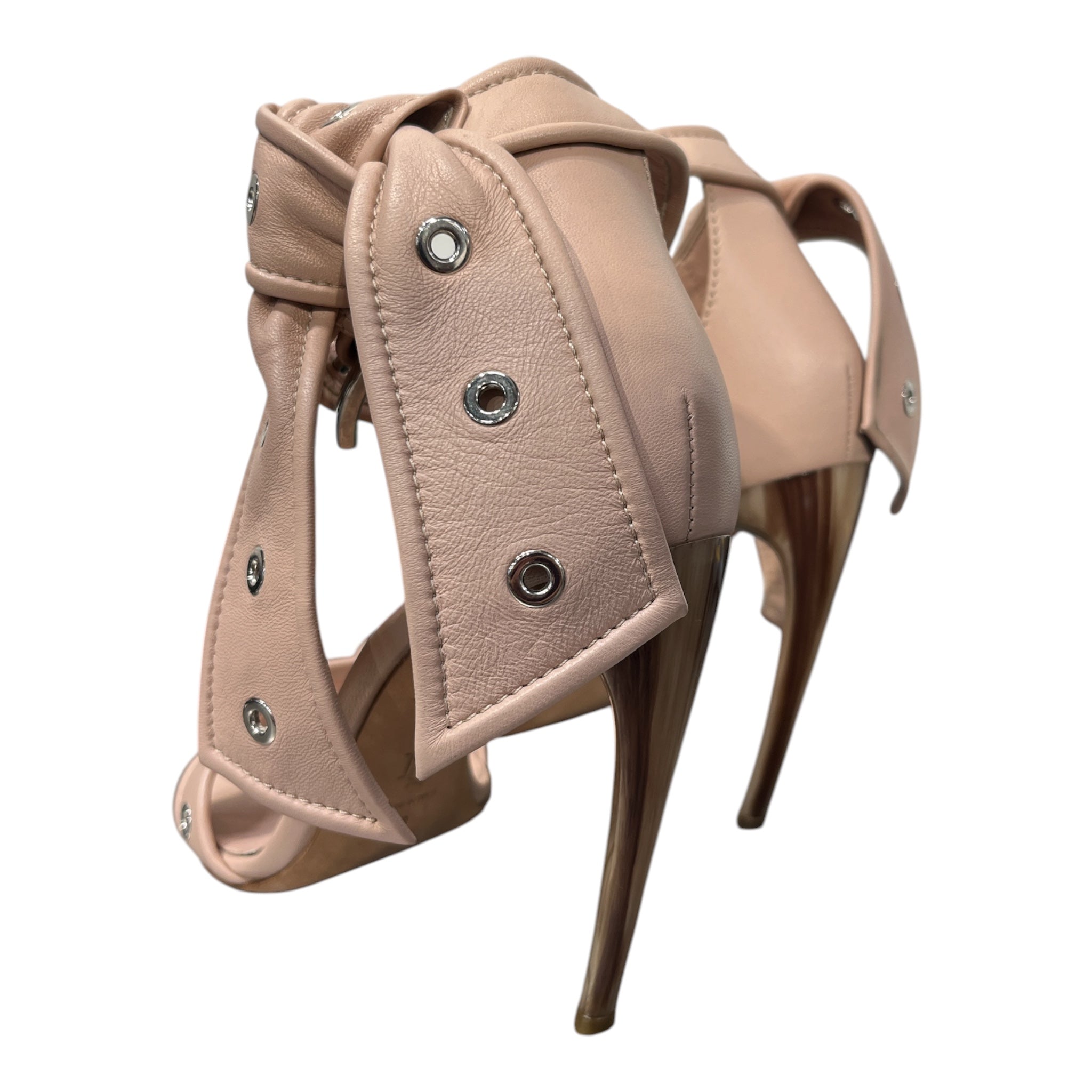 Alexander McQueen/Heels/EU 38/Leather/BEG/ view 2