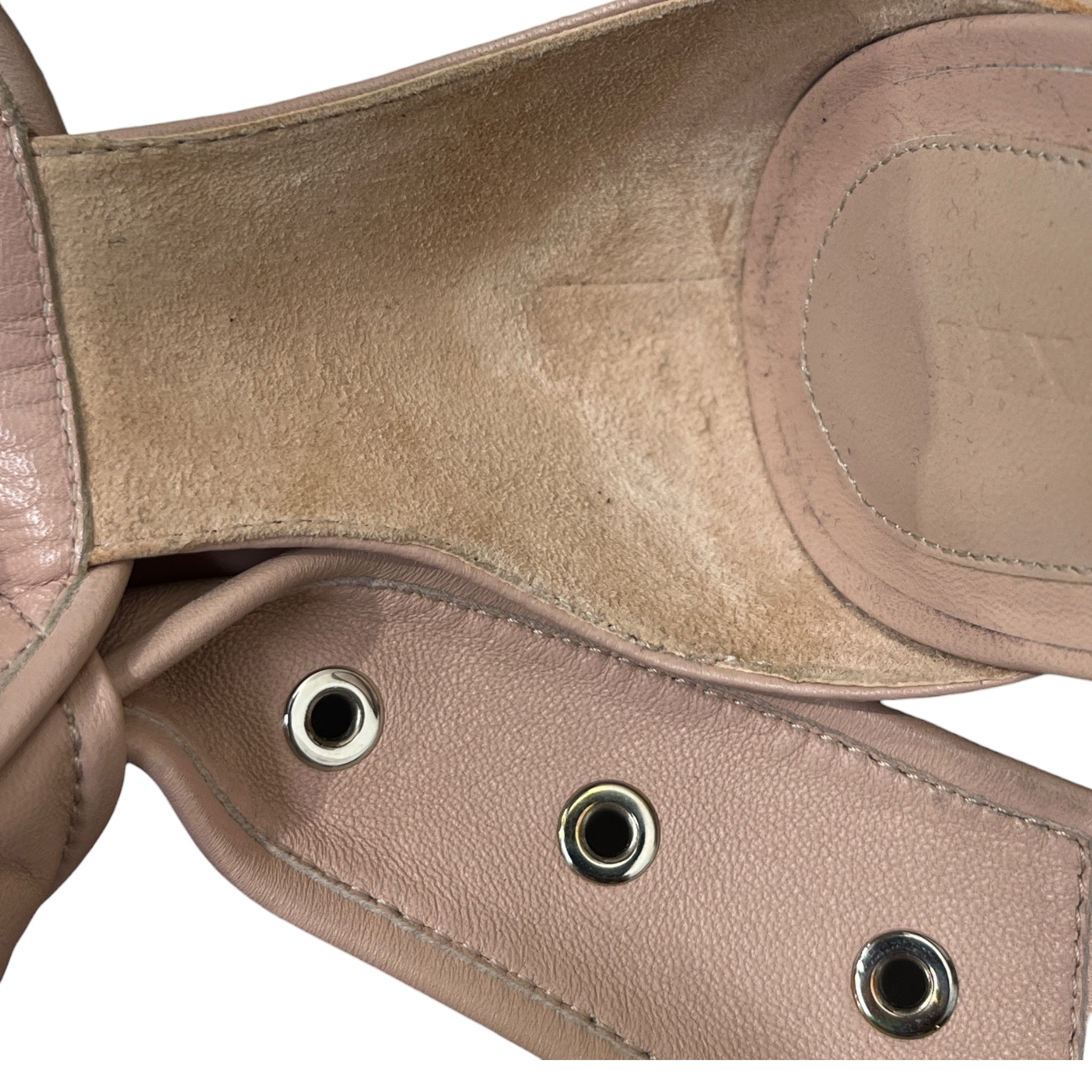 Alexander McQueen/Heels/EU 38/Leather/BEG/ view 4