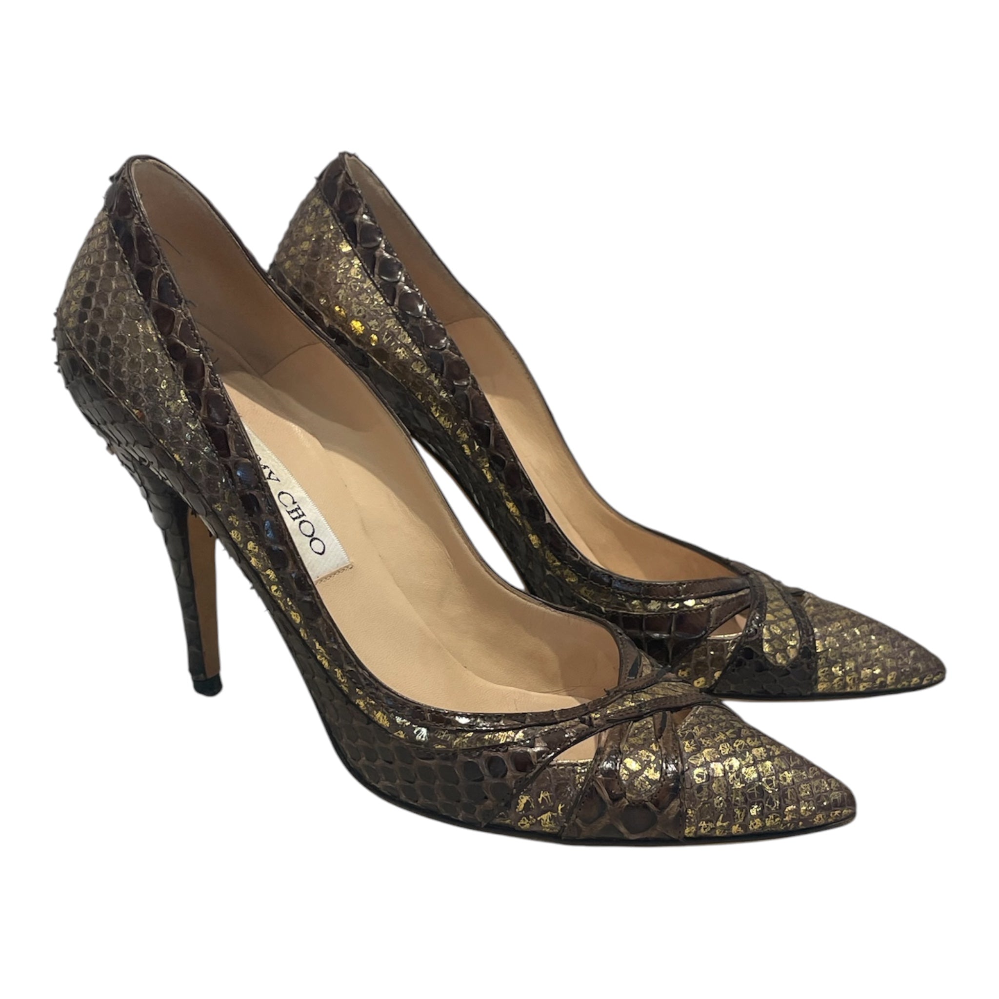 JIMMY CHOO/Heels/EU 39/MLT/Animal Print view 1
