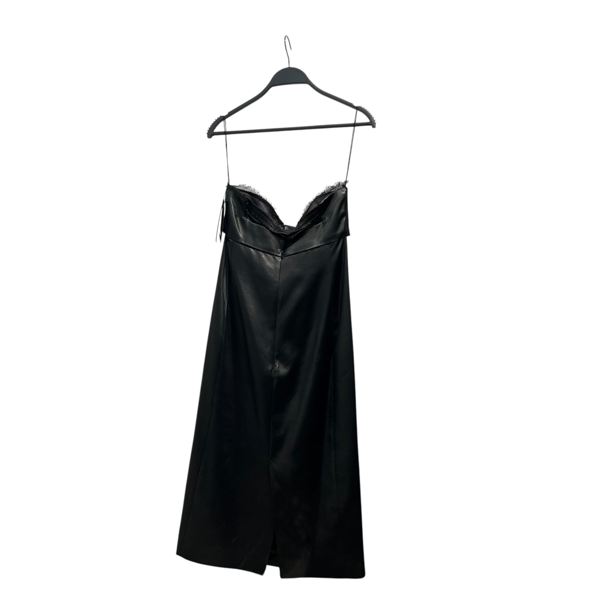 SAINT LAURENT/Dress/34/BLK/SATIN NOIR DRESS view 2