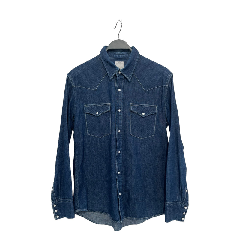 visvim/LS Shirt/2/Denim/NVY/