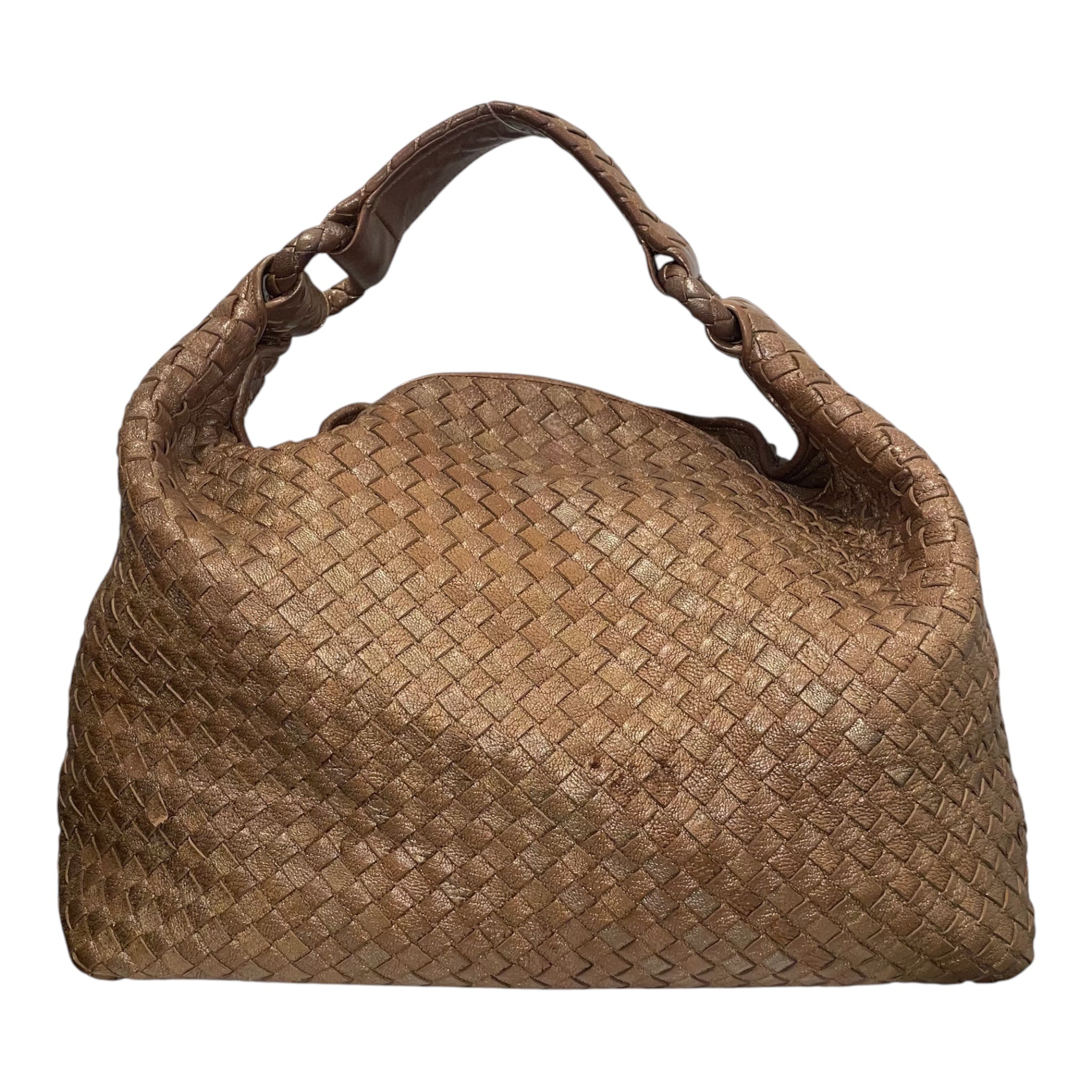 BOTTEGA VENETA/Bag/Leather/BRW/intrecciato bag view 1