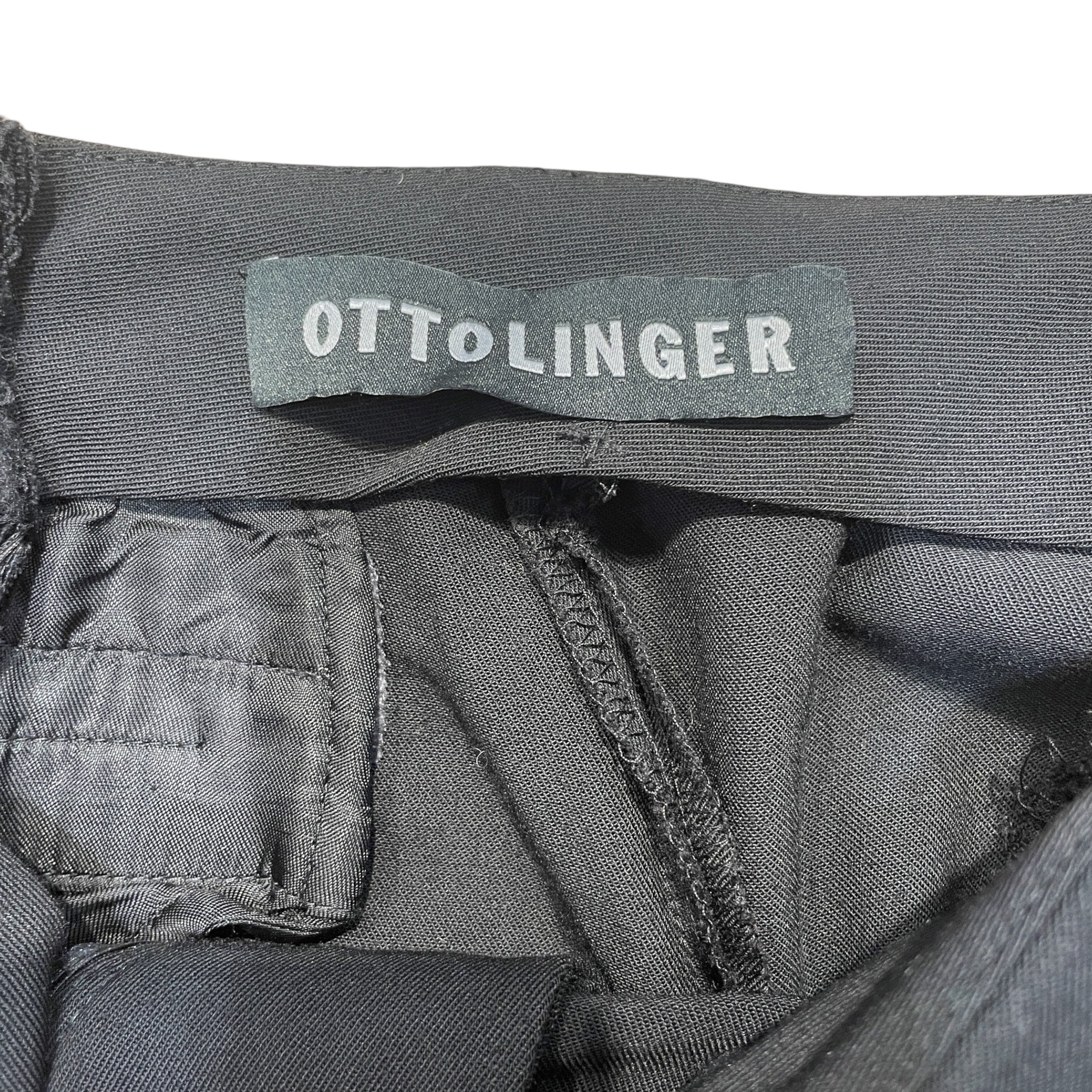 OTTOLINGER/Bottoms/42/Cotton/BLK/Stacked Pants view 3