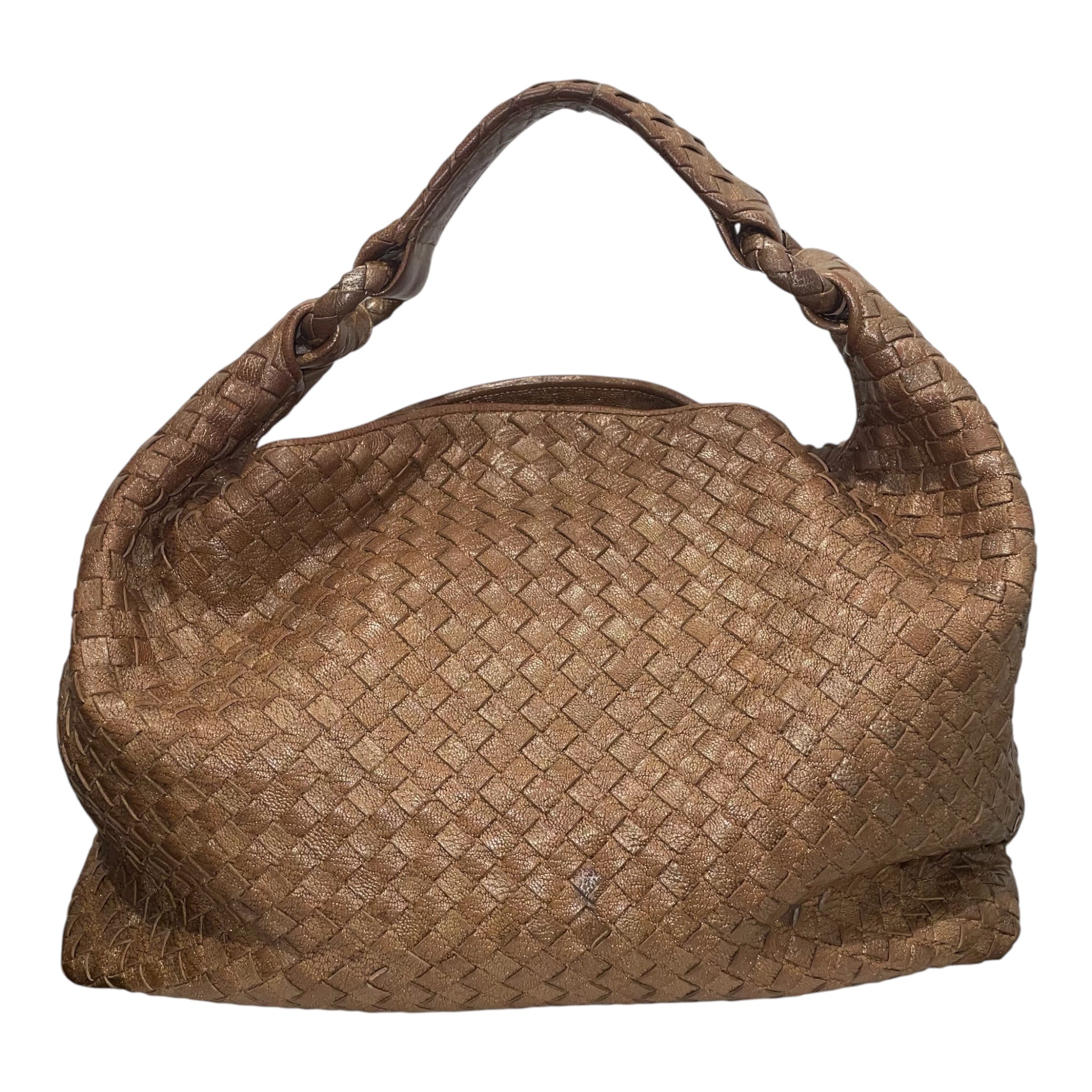 BOTTEGA VENETA/Bag/Leather/BRW/intrecciato bag view 2