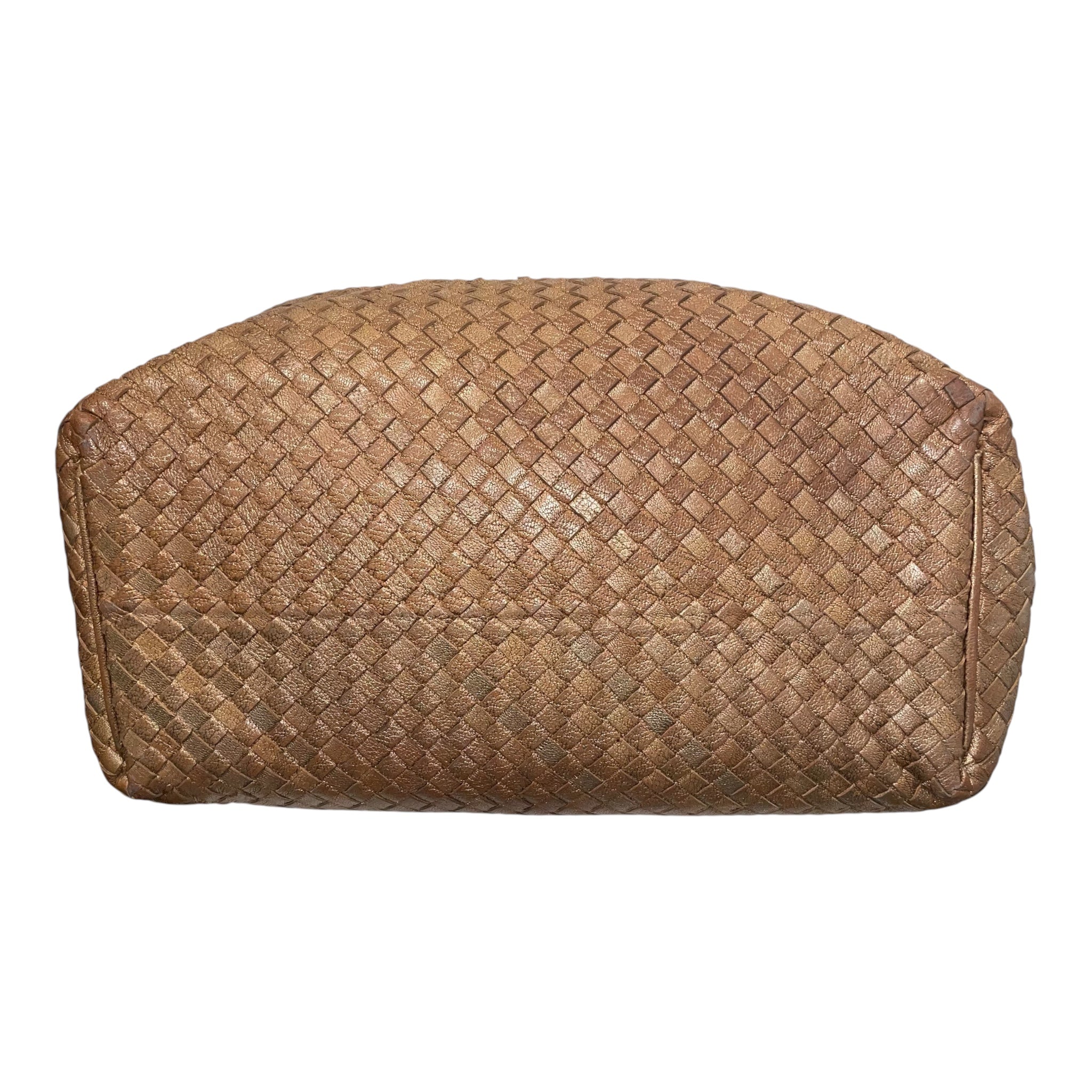 BOTTEGA VENETA/Bag/Leather/BRW/intrecciato bag view 3