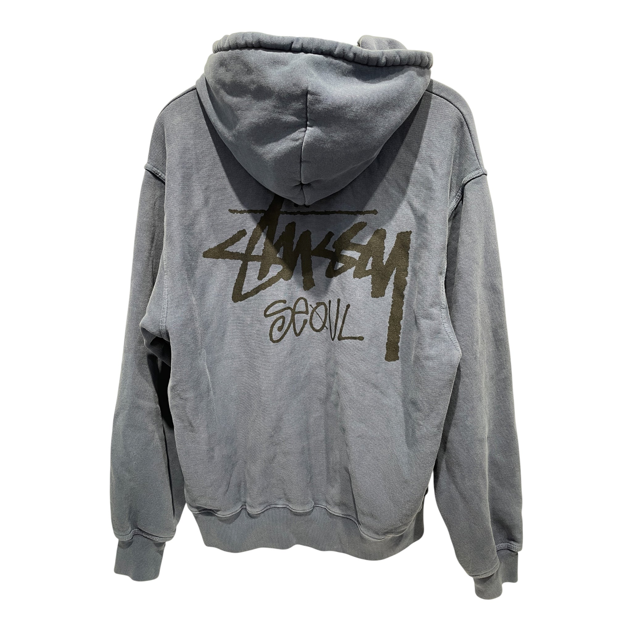 STUSSY/Hoodie/L/Cotton/IDG/ view 2