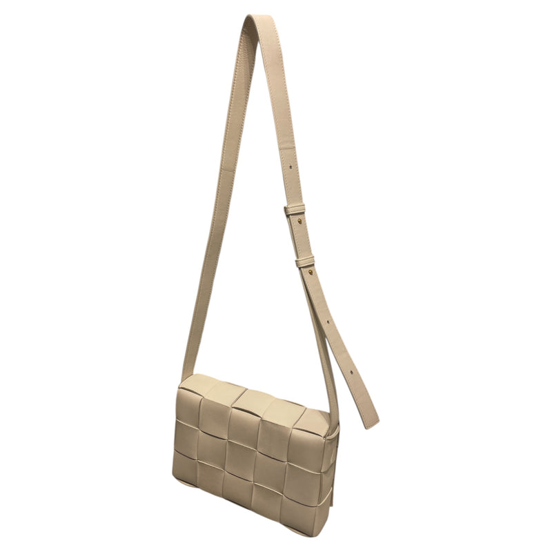 BOTTEGA VENETA/Cross Body Bag/Leather/WHT/B09869384Z