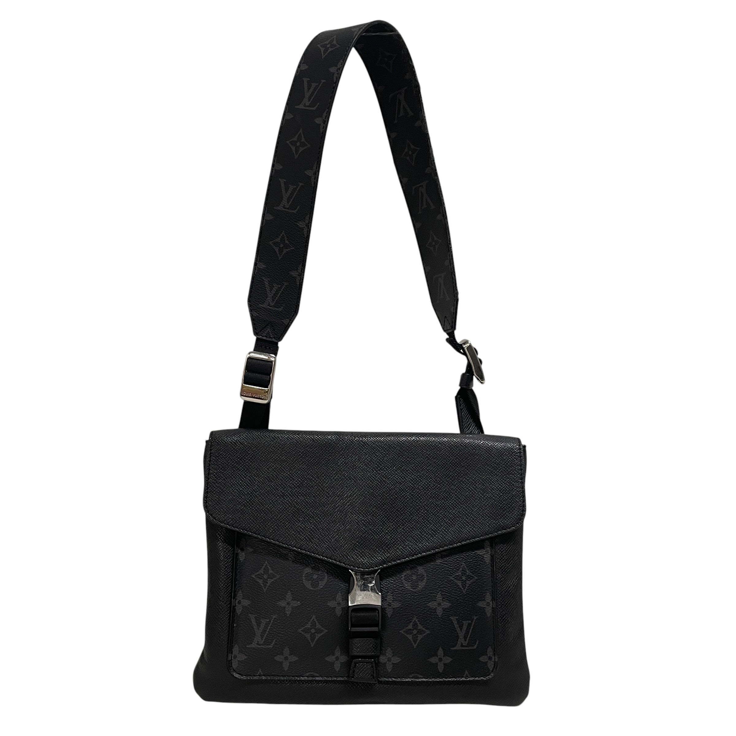 LOUIS VUITTON/Bag/Monogram/Leather/BLK/W8HJ8KR view 1