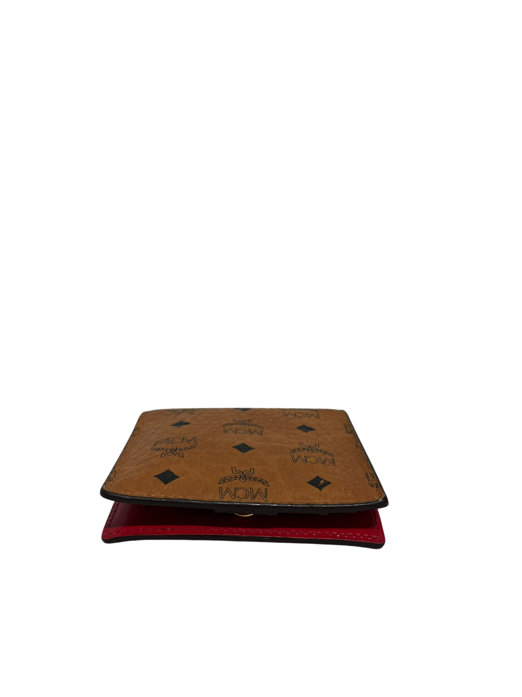 MCM/Bifold Wallet/Monogram/Leather/CML/M's/RED INTERIOR view 3