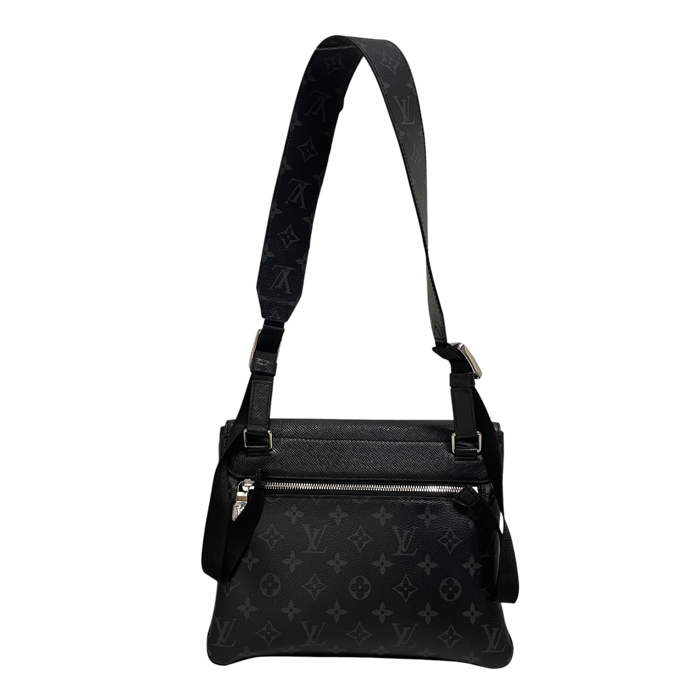LOUIS VUITTON/Bag/Monogram/Leather/BLK/W8HJ8KR view 2
