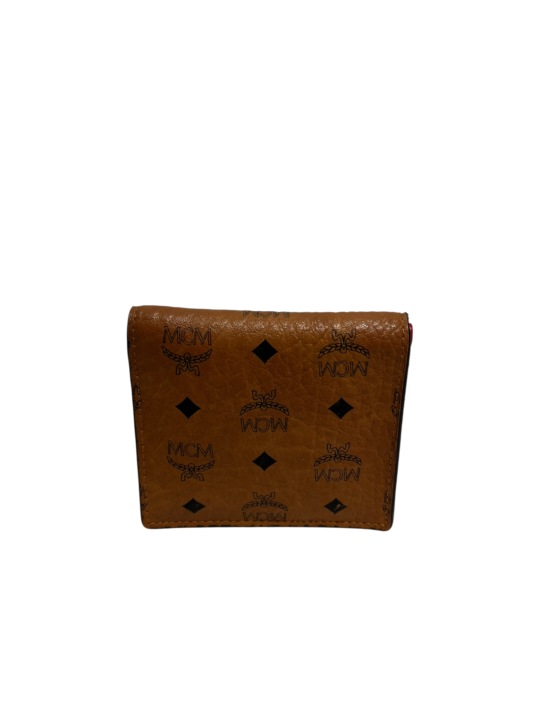 MCM/Bifold Wallet/Monogram/Leather/CML/M's/RED INTERIOR view 5