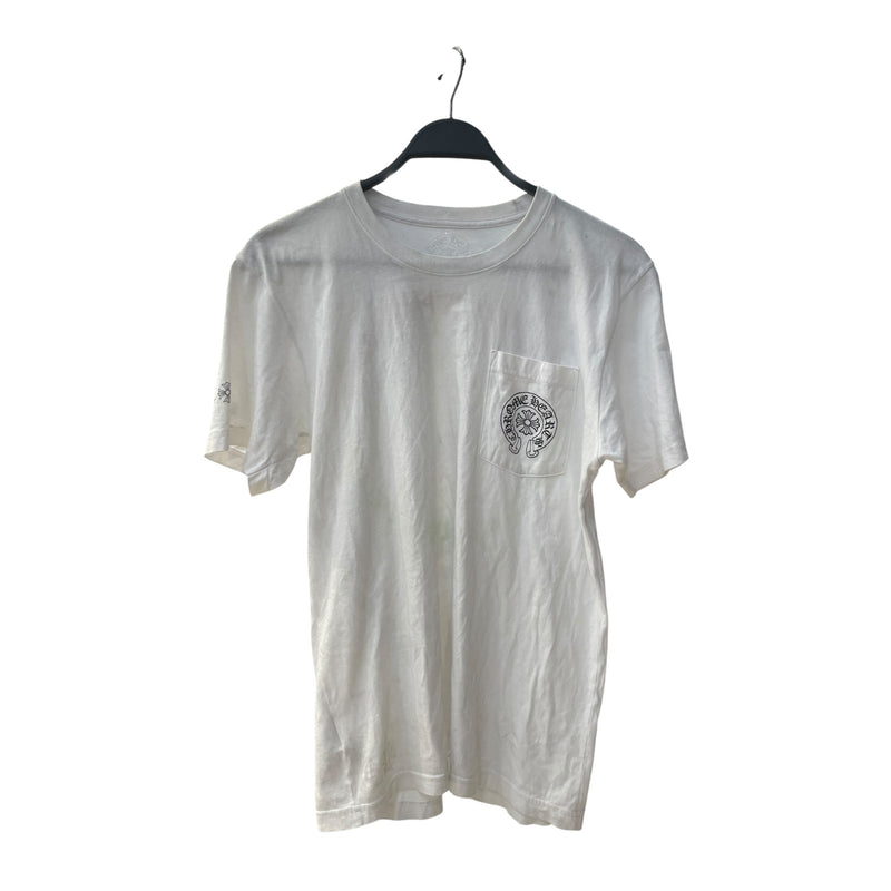 CHROME HEARTS/T-Shirt/M/Cotton/WHT/Graphic/