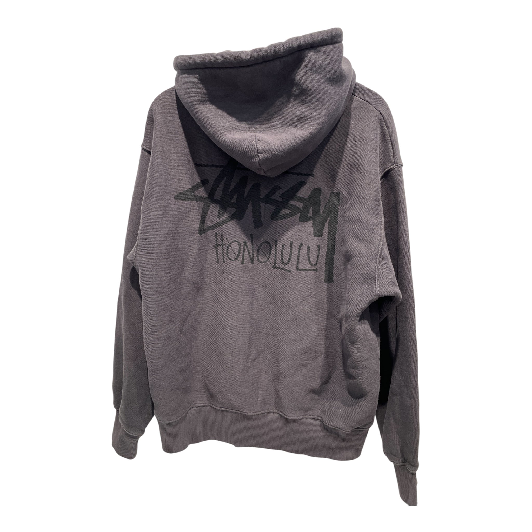 STUSSY/Hoodie/L/Cotton/GRY/ view 2